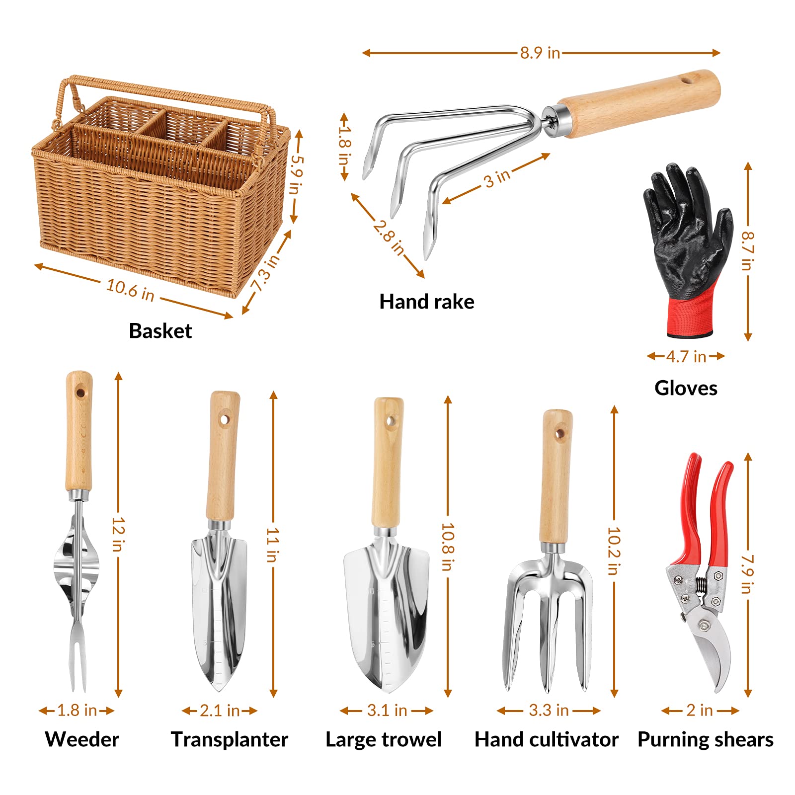 Maocao Hoom JLP193843 Garden-Hand-Tool-Kits - View #3