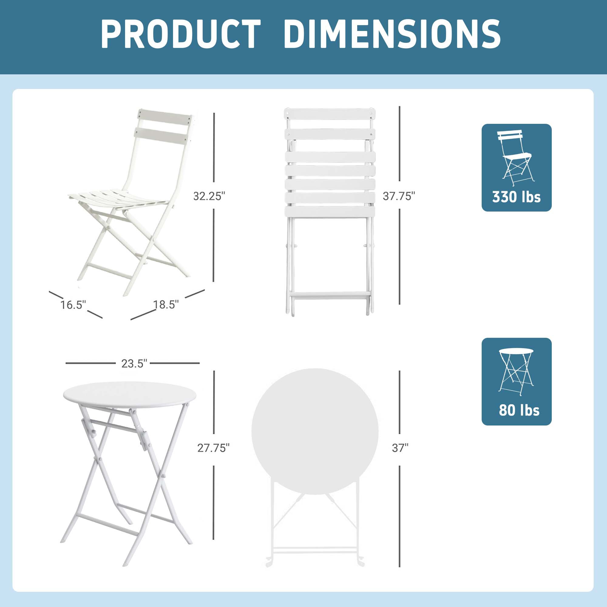 Sunrinx MG56-50-FP Patio-Conversation-Sets - View #3