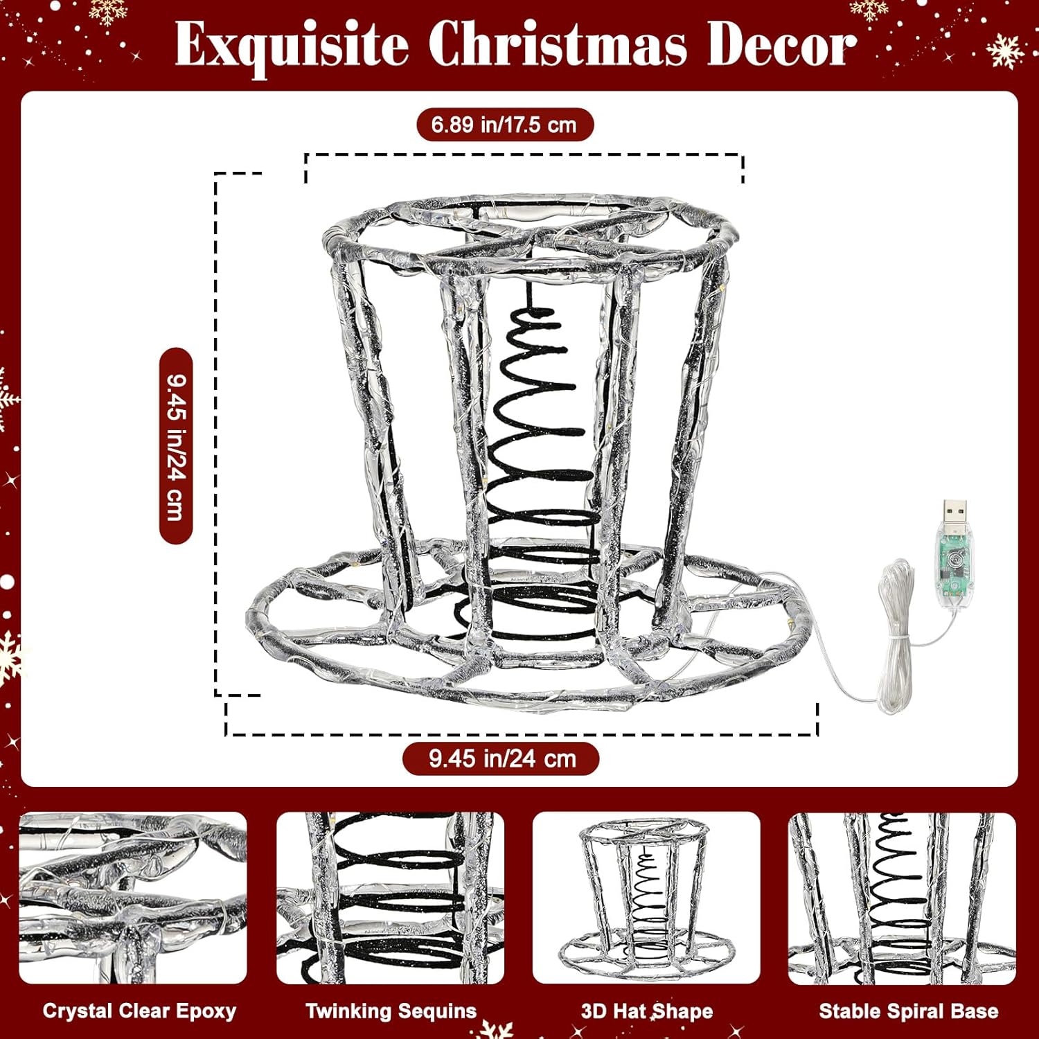 Etokfoks LET1120TT31 Christmas-Tree-Toppers - View #3