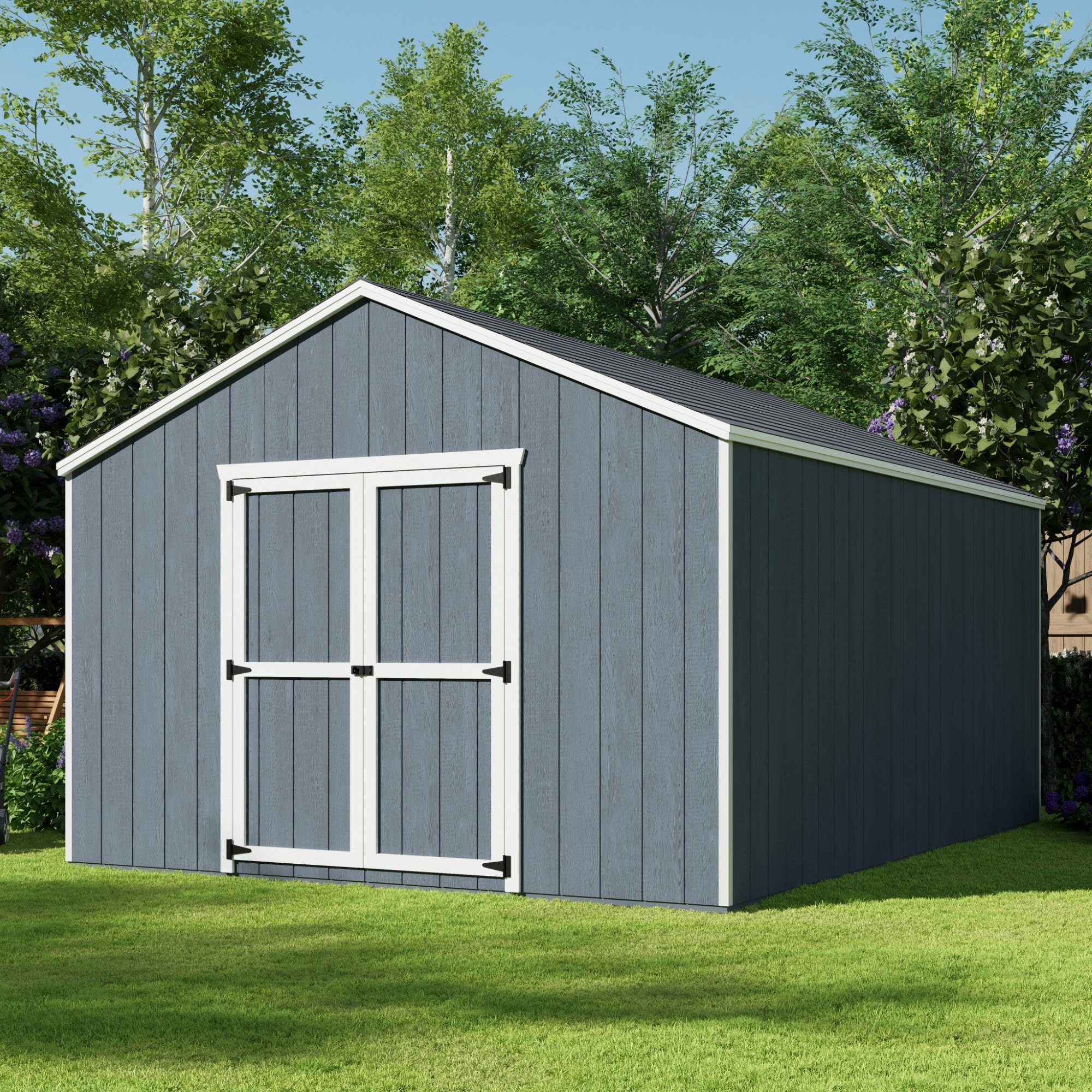 Little Cottage Co 12X16 VGS-PC Wood-Storage-Buildings - View #2