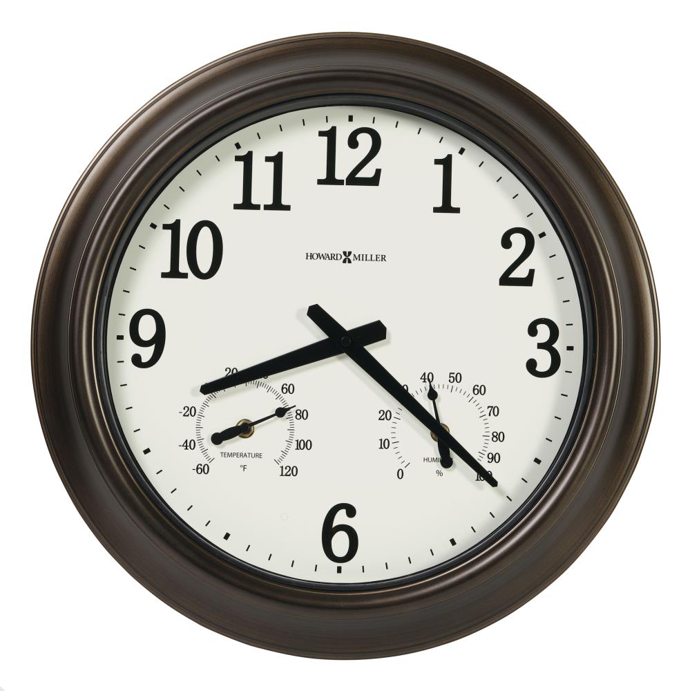 Howard Miller Wall clock Analog Round Wall Clock in the Clocks 