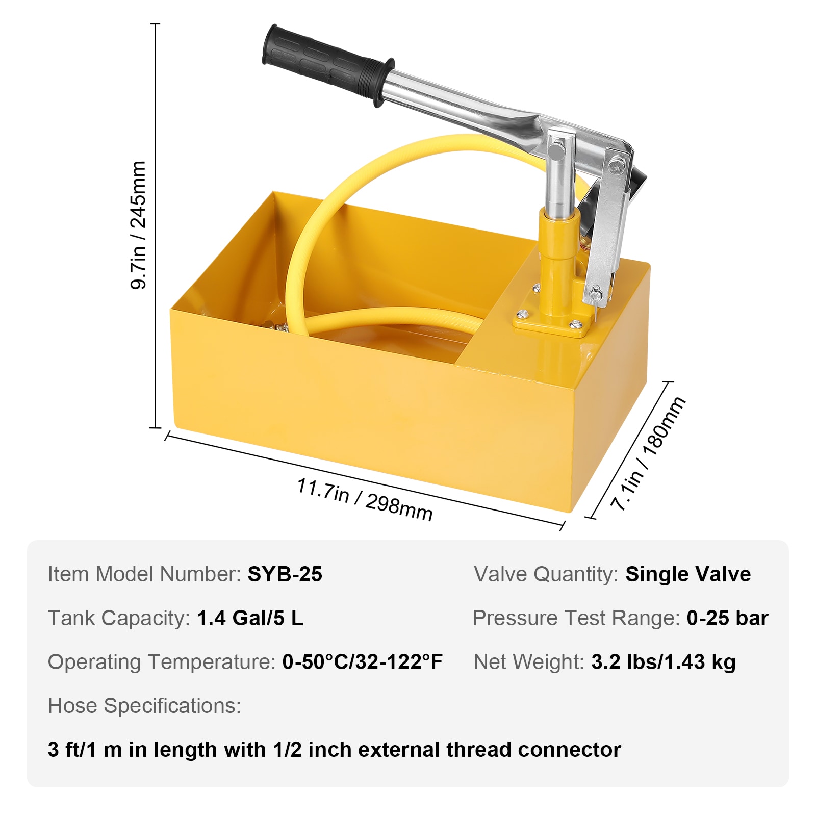 VEVOR SYCSBDF14JL07JBUIV0 pumps - View #9