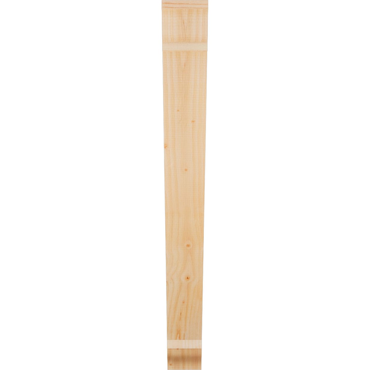 Ekena Millwork BKT04X38X38TRA01SDF Exterior-Brackets-Braces - View #2