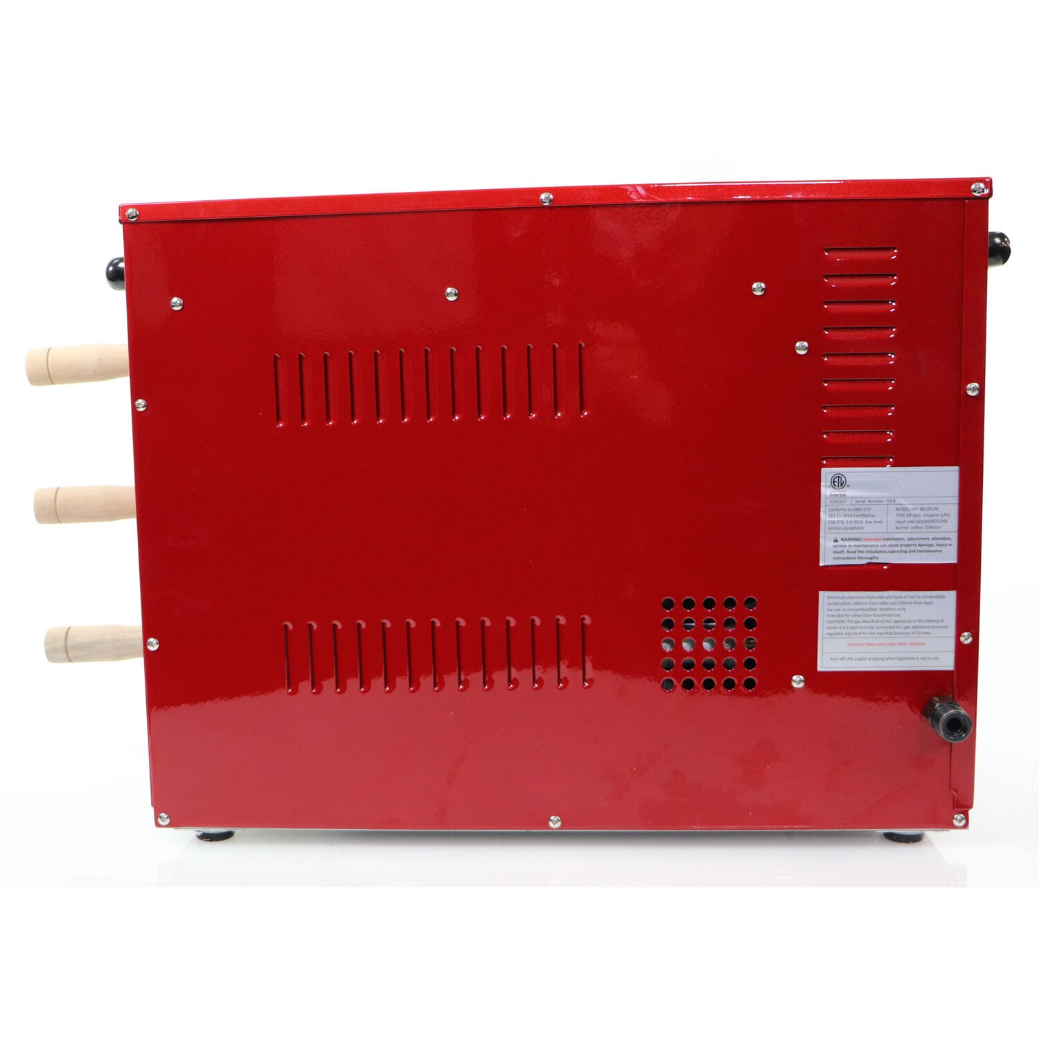 Brazilian Flame BG-03LXK-RED Tabletop-Grills - View #13
