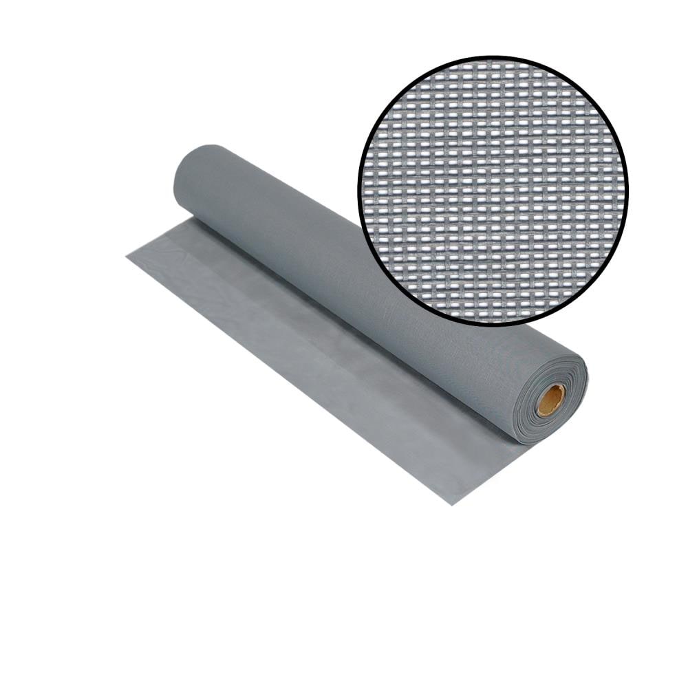Phifer 3003846 Solar Insect Screen 3-ft x 100-ft Silver Gray Fiberglass Screen mesh