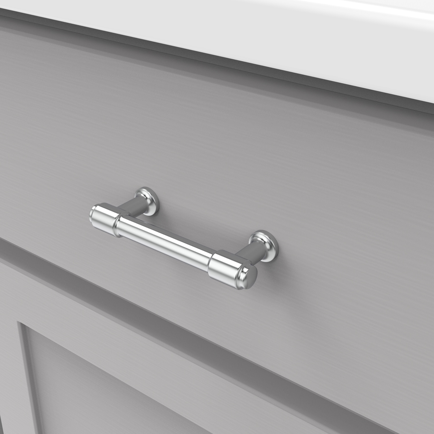 Hickory Hardware H077851CH-10B Cabinet-Pulls - View #3