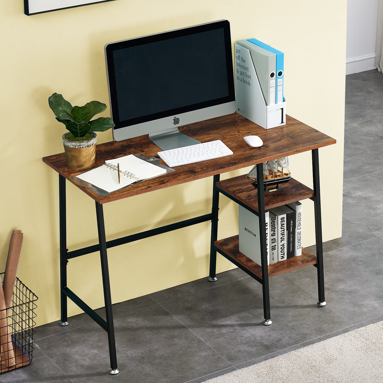 Vecelo LOE-DC-CD01-FBN desks - View #3