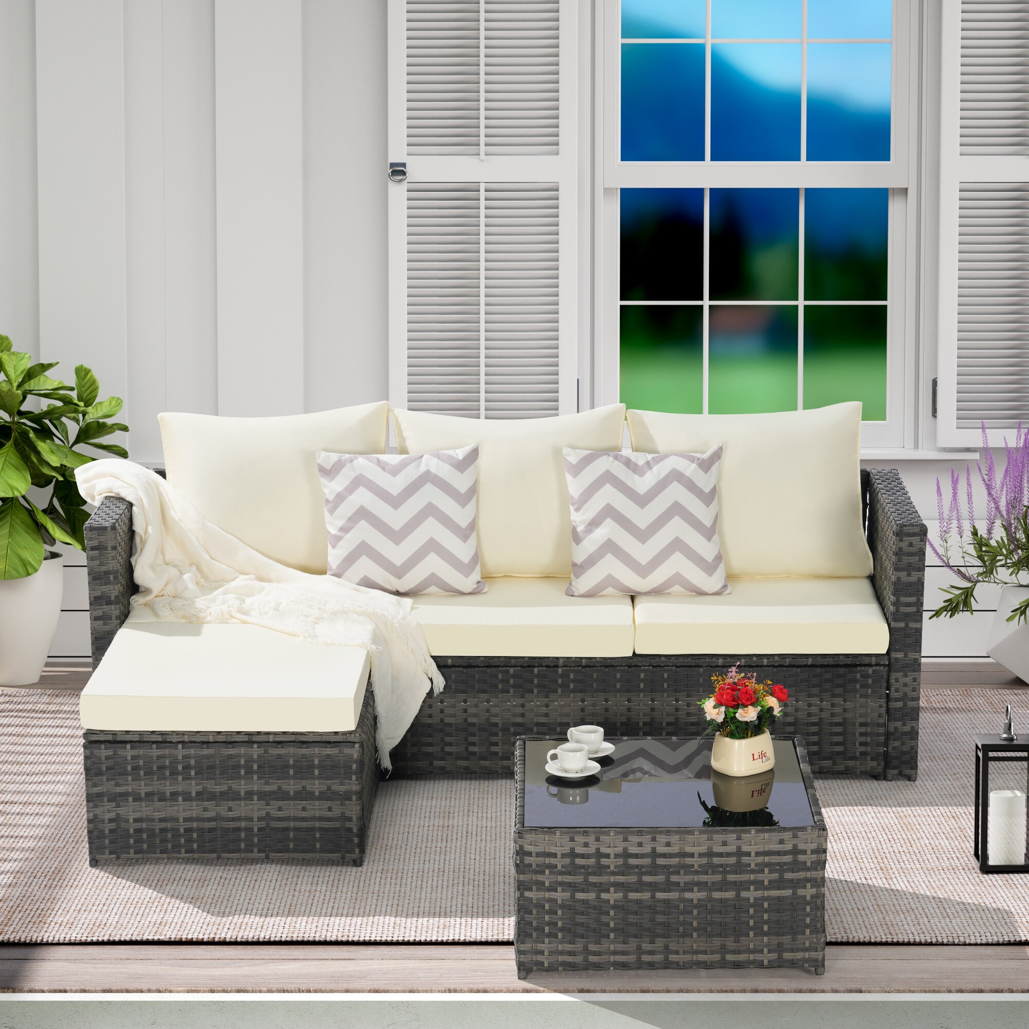 SINOFURN SYB670035BG Patio-Sofas-Daybeds - View #7