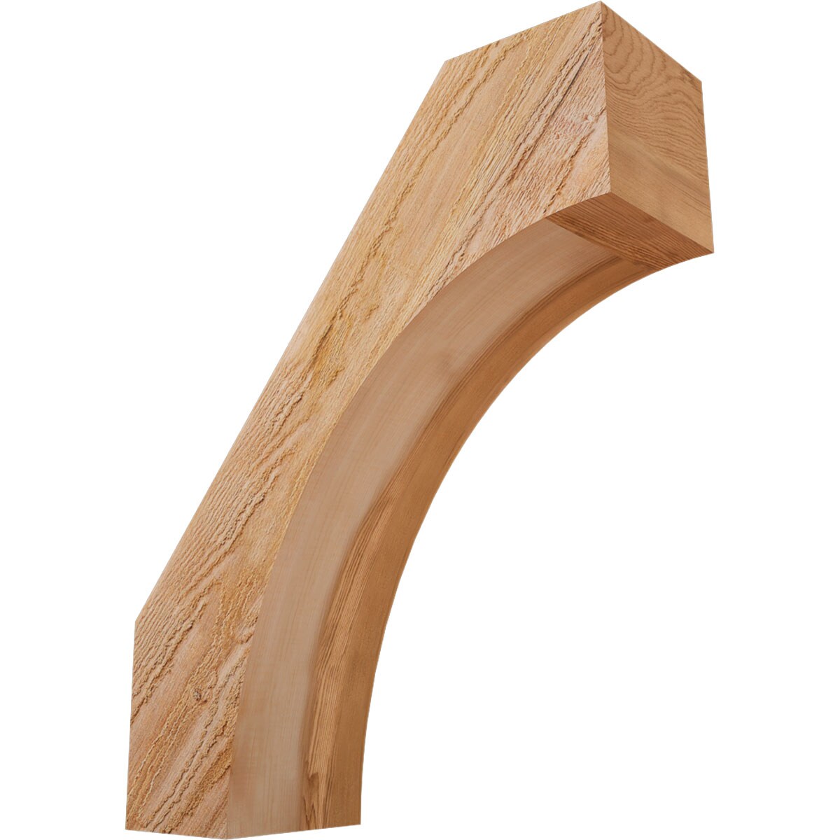 Ekena Millwork BRC06X18X22WTL00RWR 6-in x 18-in x 22-in Western Red Cedar Unfinished Wood Westlake Tough Sawn Knee Brace