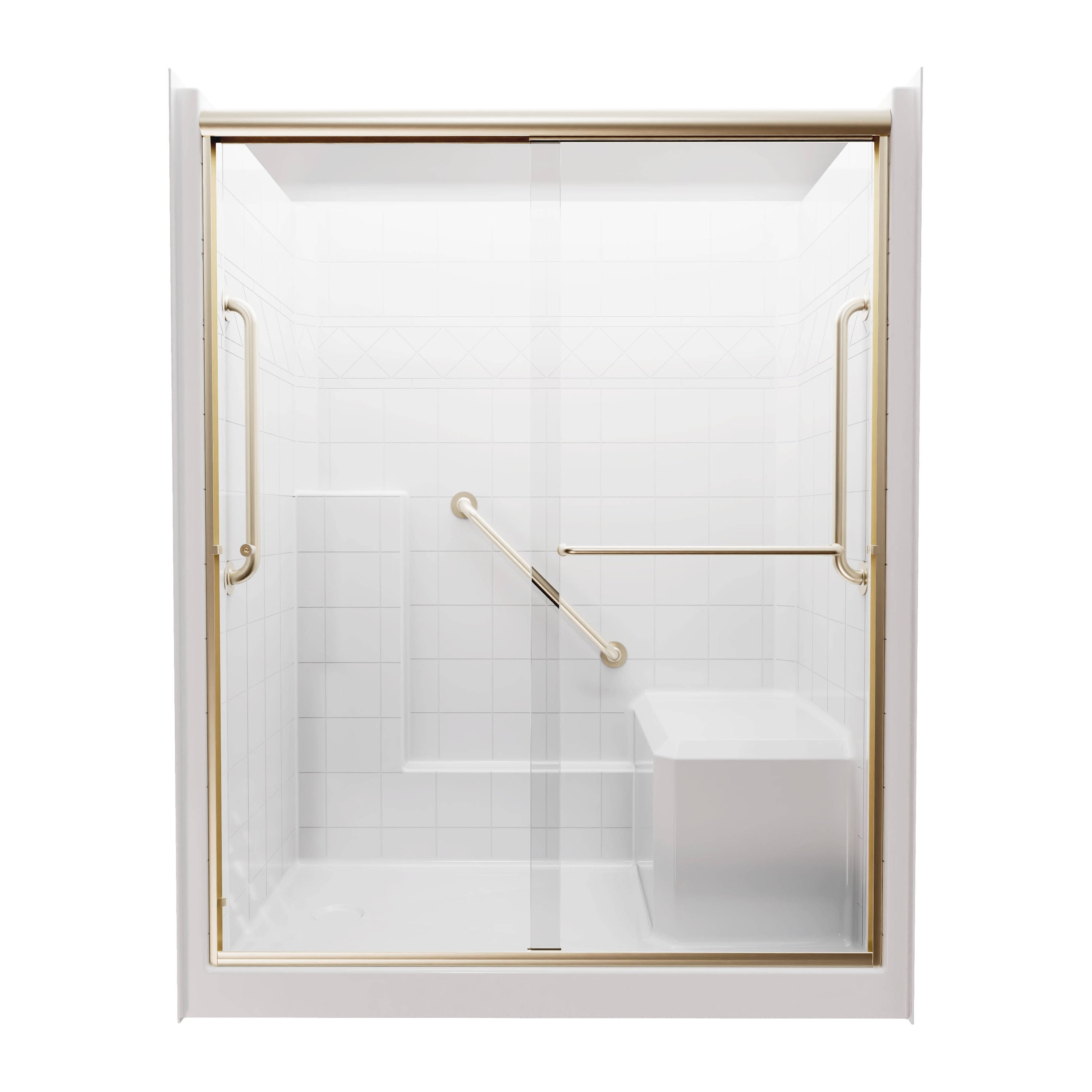 Laurel Mountain LM6036SH1S1PRWB3 Alcove-Shower-Kit - View #2