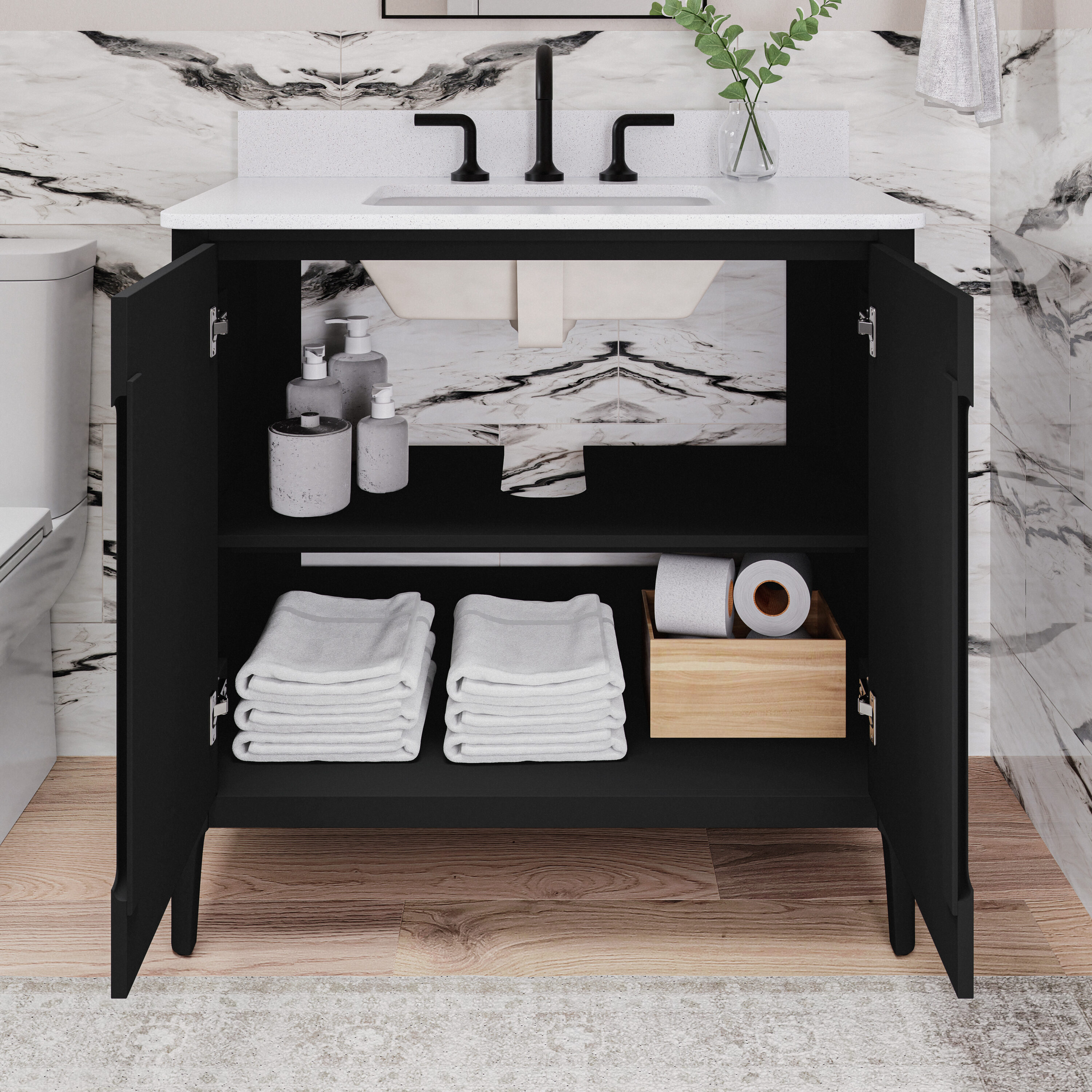 Origin 21 LWS36DKWV Bath-Vanity-Combo - View #4
