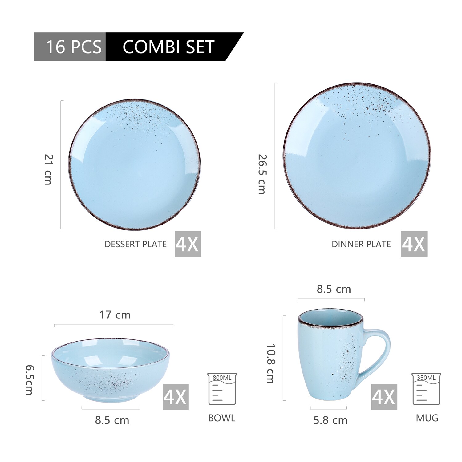 CASAINC VC-NAVIA-3-SL dinnerware - View #8