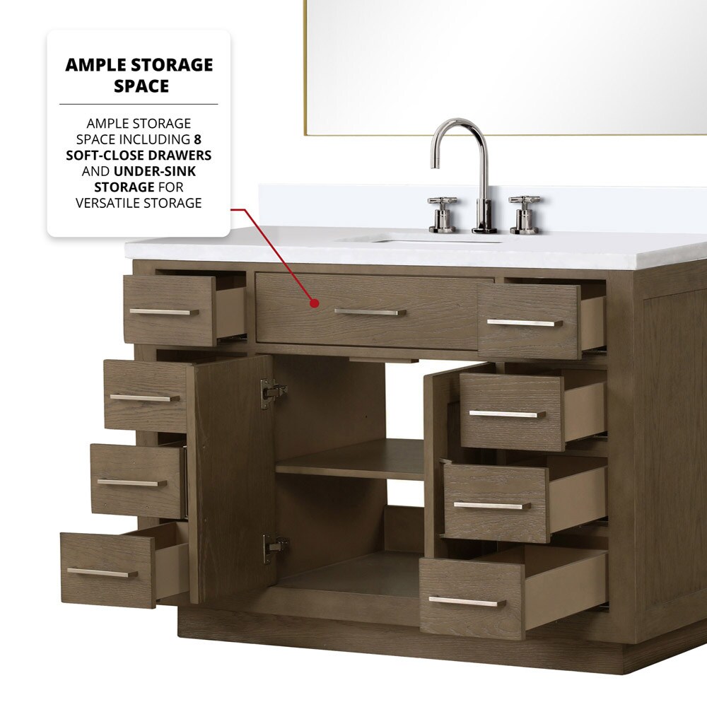 Lexora LVGI48SR211 Bath-Vanity-Combo - View #8