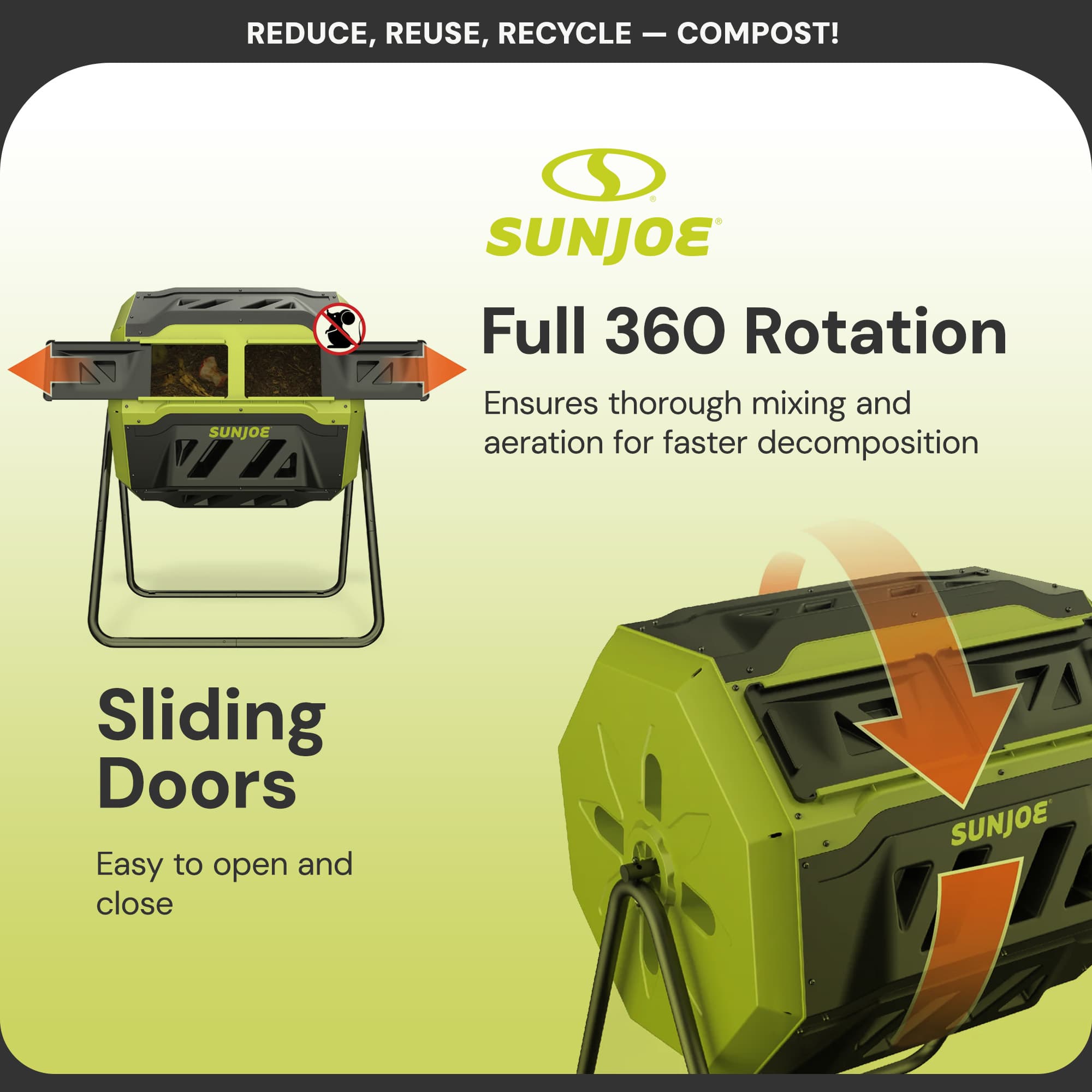 Sun Joe 416448 composters - View #3