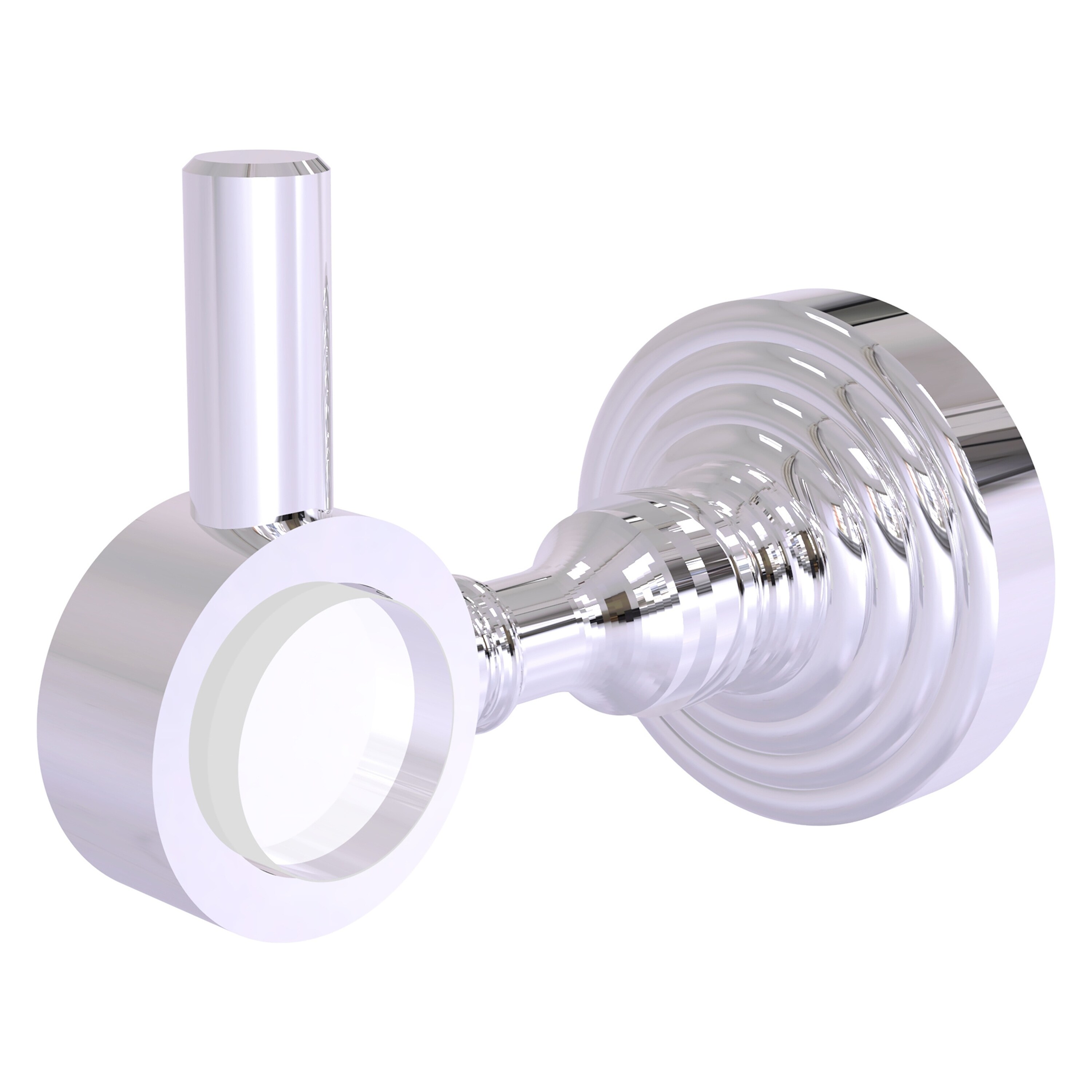 Allied Brass PG-20-PC Pacific Grove Polished Chrome Single -Hook Wall mount Towel Hook