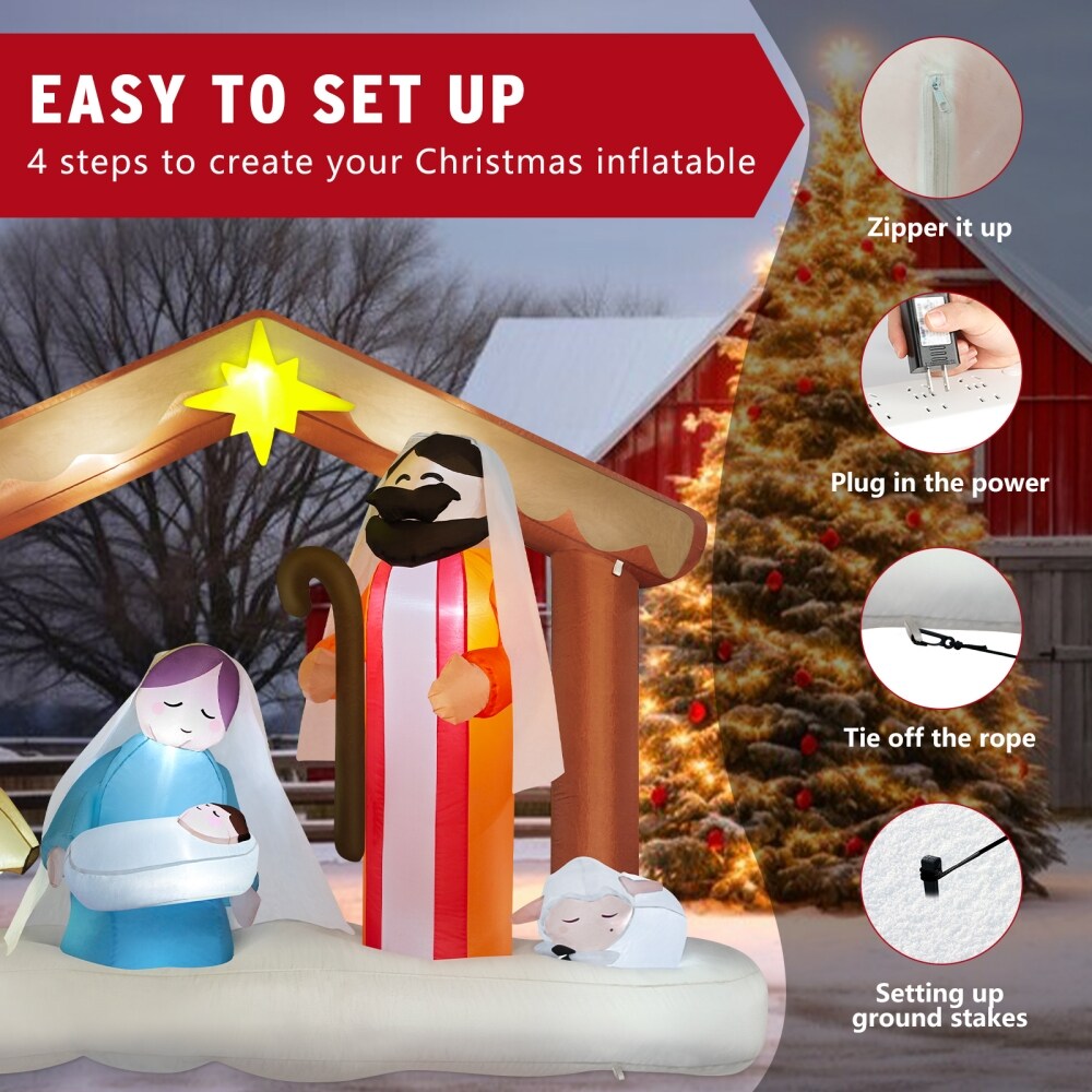 Danxilu RSD-C-JESUS003-8F Christmas-Inflatables - View #3