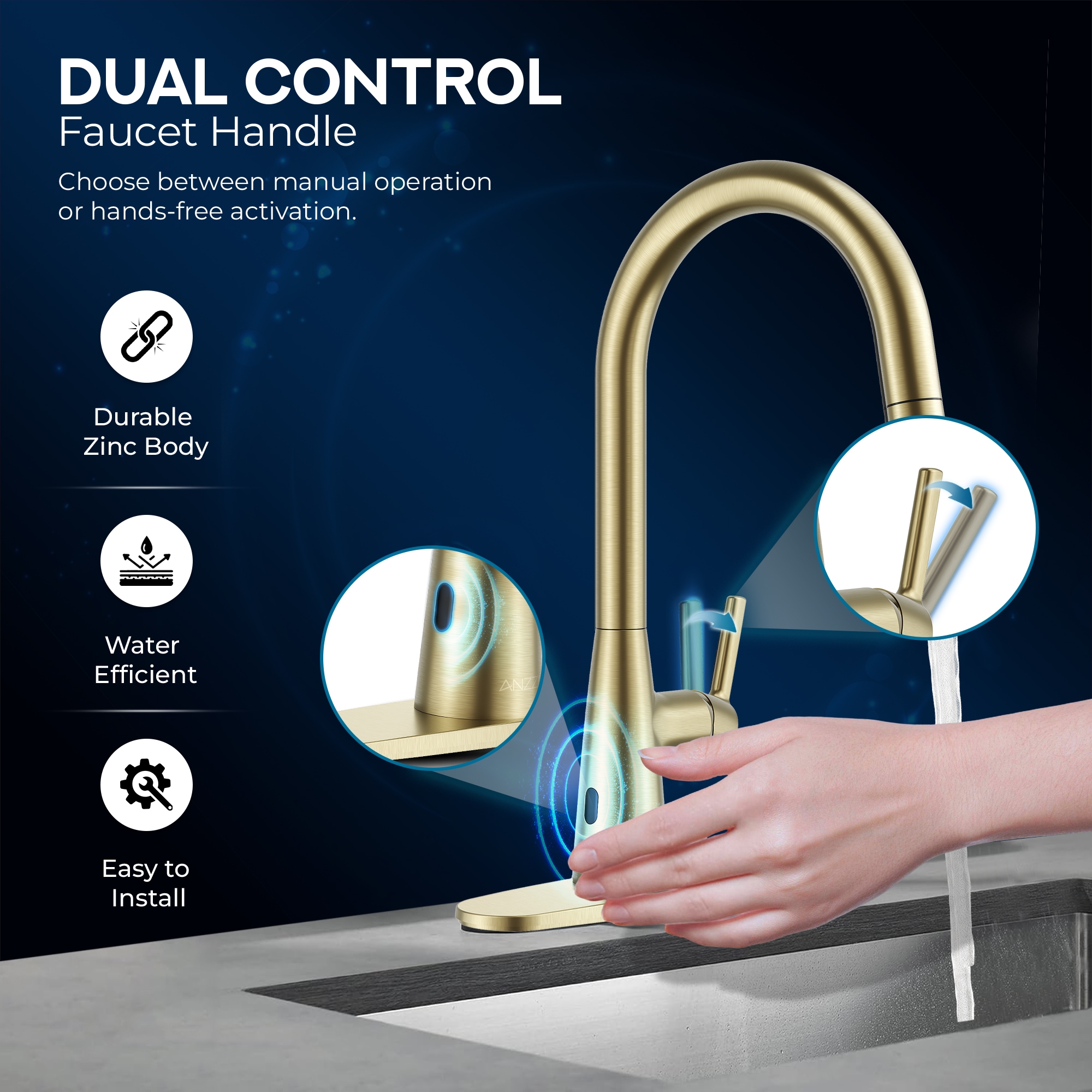 ANZZI KF-AZ701SB Kitchen-Faucets - View #7