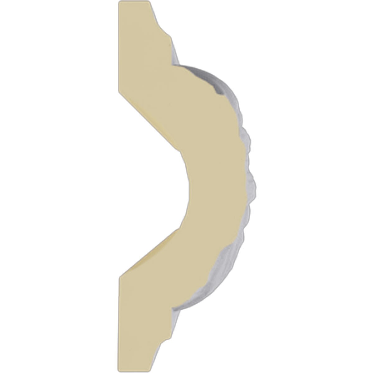 Ekena Millwork MLD03X01DU-CASE-2 Chair-Rail-Moulding - View #3