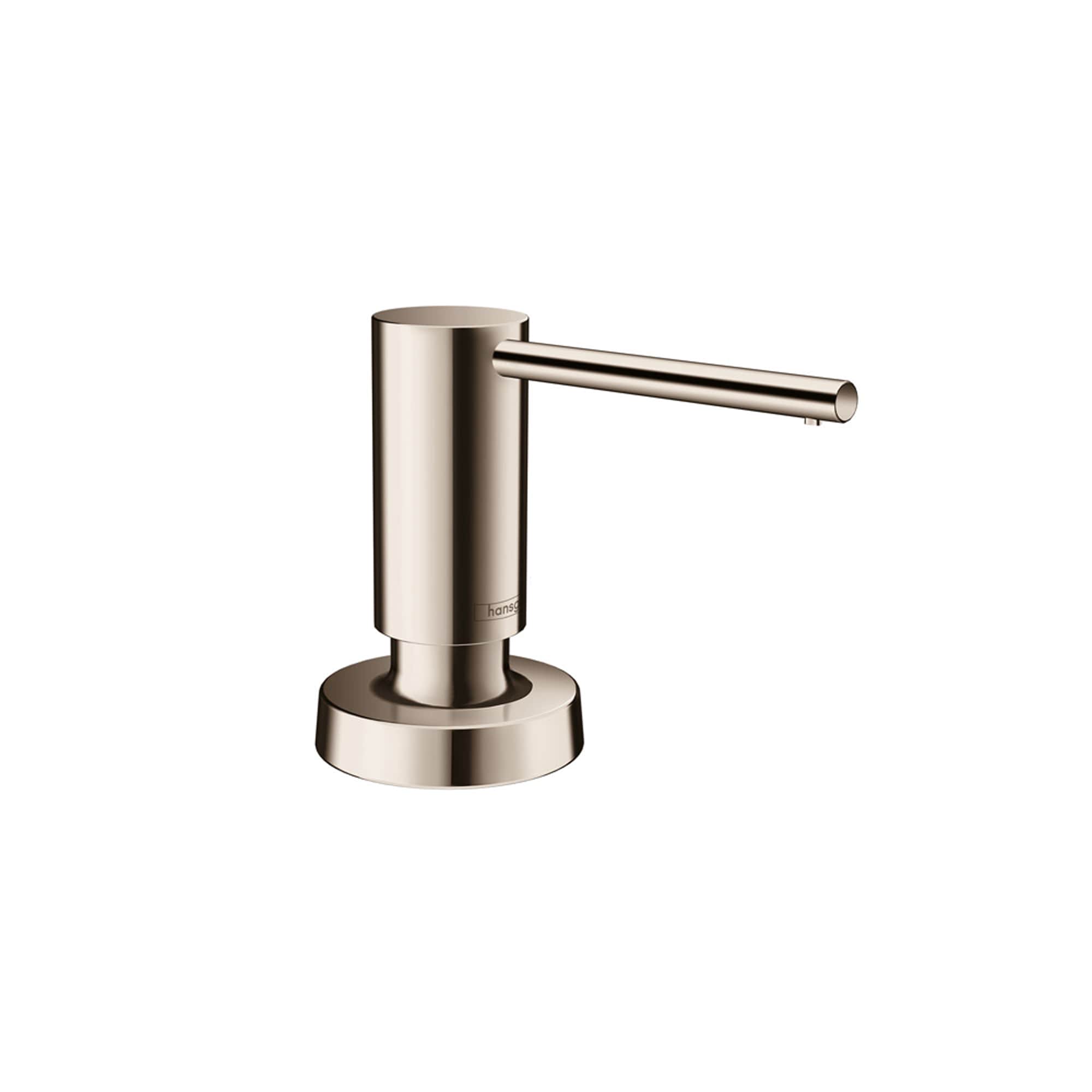 Hansgrohe 40448831 Talis Polished Nickel  16-oz. Capacity Deck-mount Soap and Lotion Dispenser