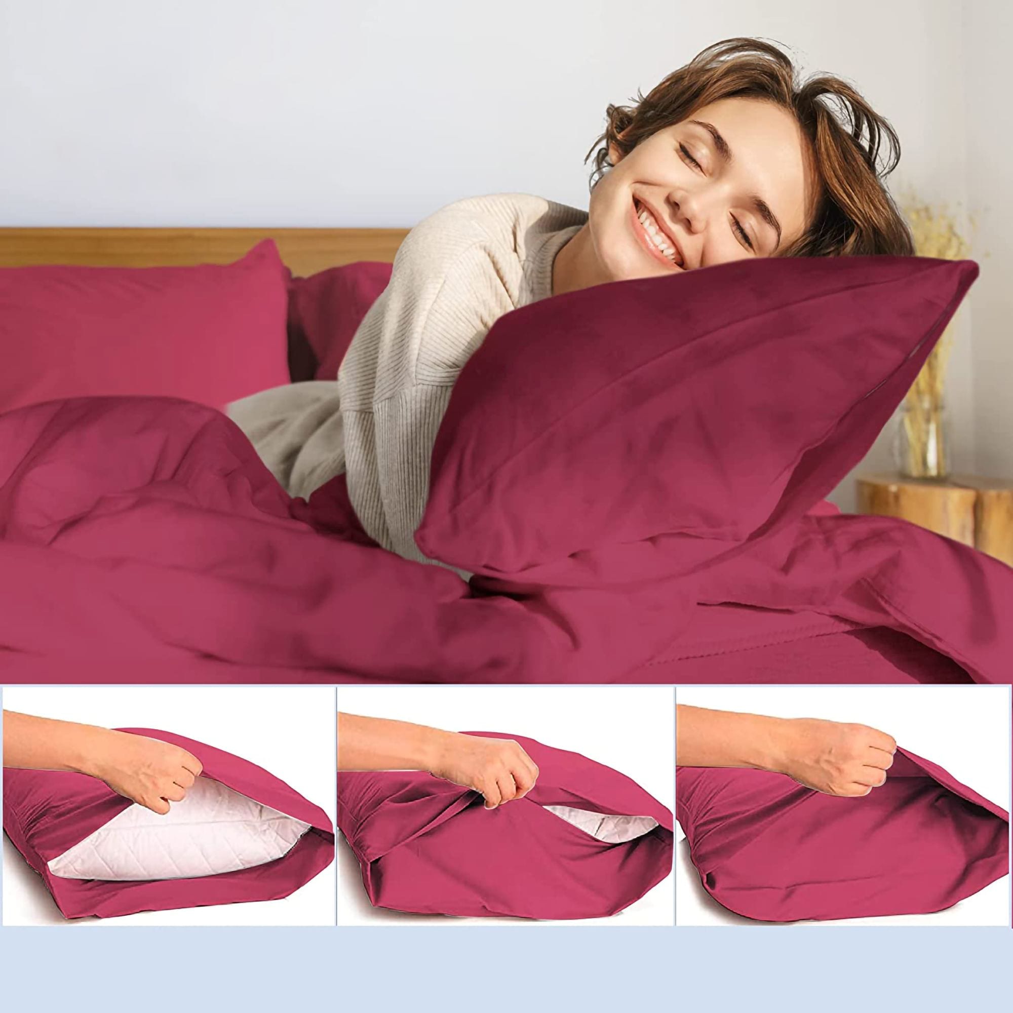 LuxClub B09F73CB1R Sheet-Sets - View #2