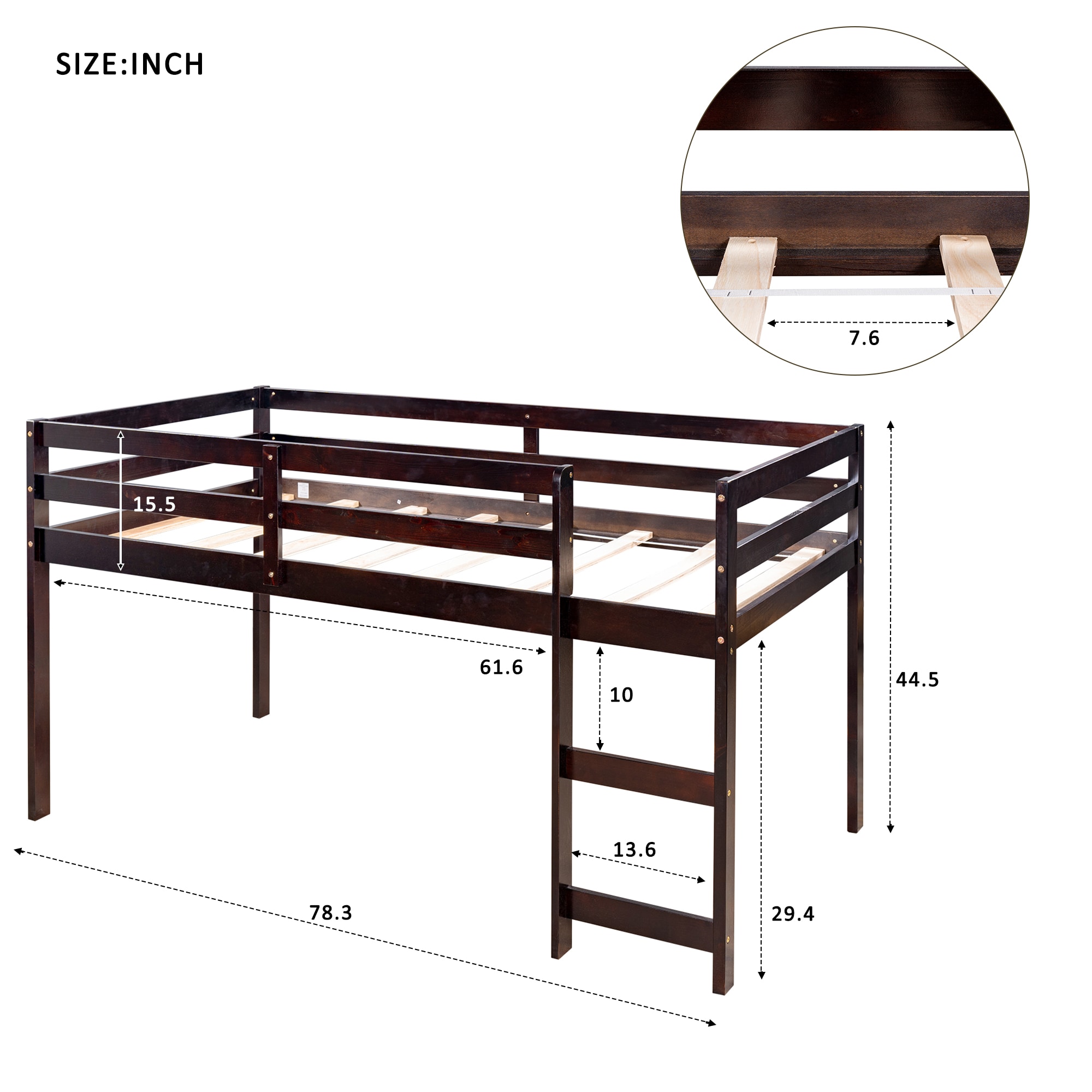 CASAINC LY-LP000103AAP Bunk-Beds - View #4
