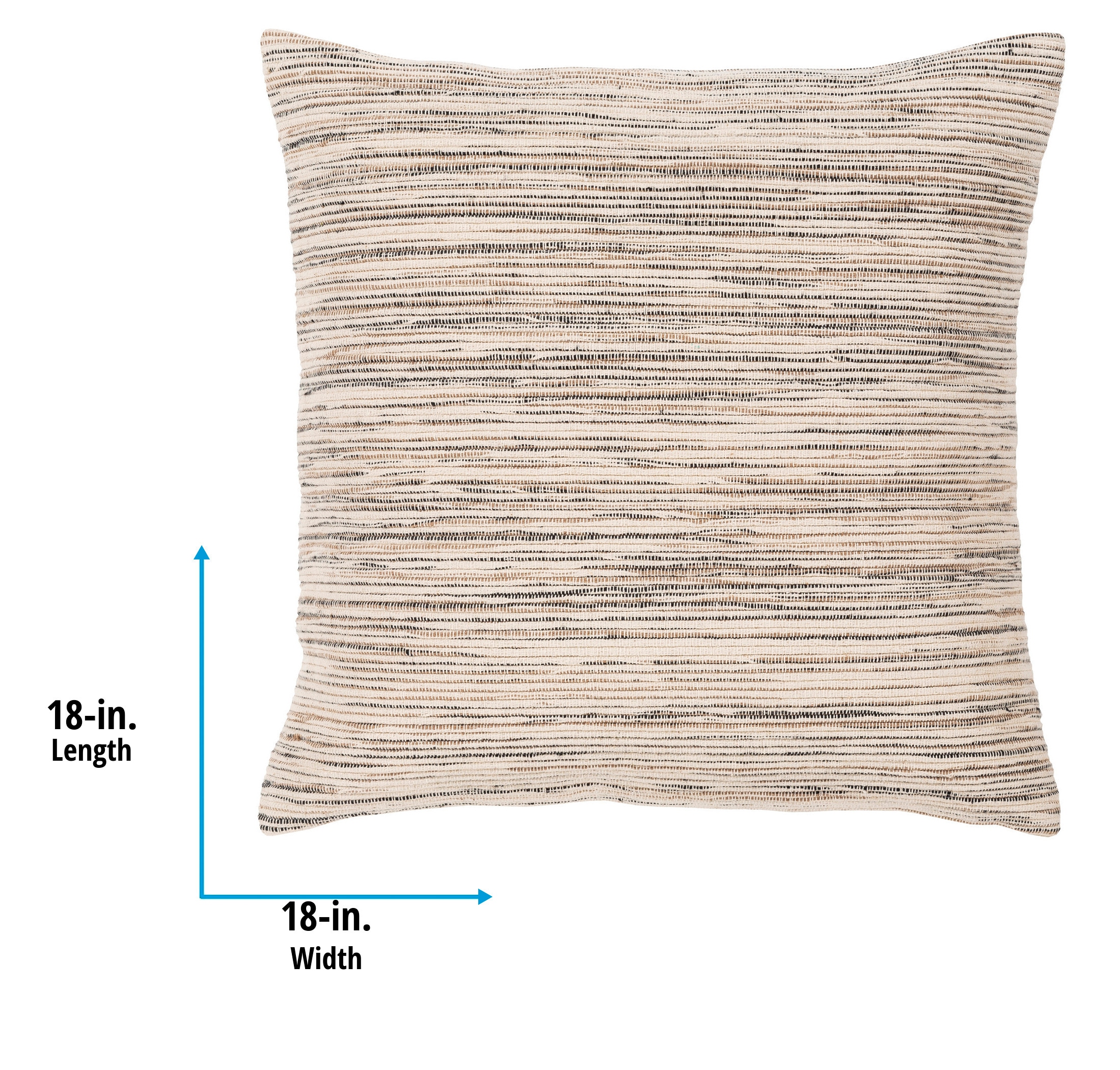 Origin 21 18-in x 18-in Tan Indoor Decorative Pillow 668194 at Lowes.com