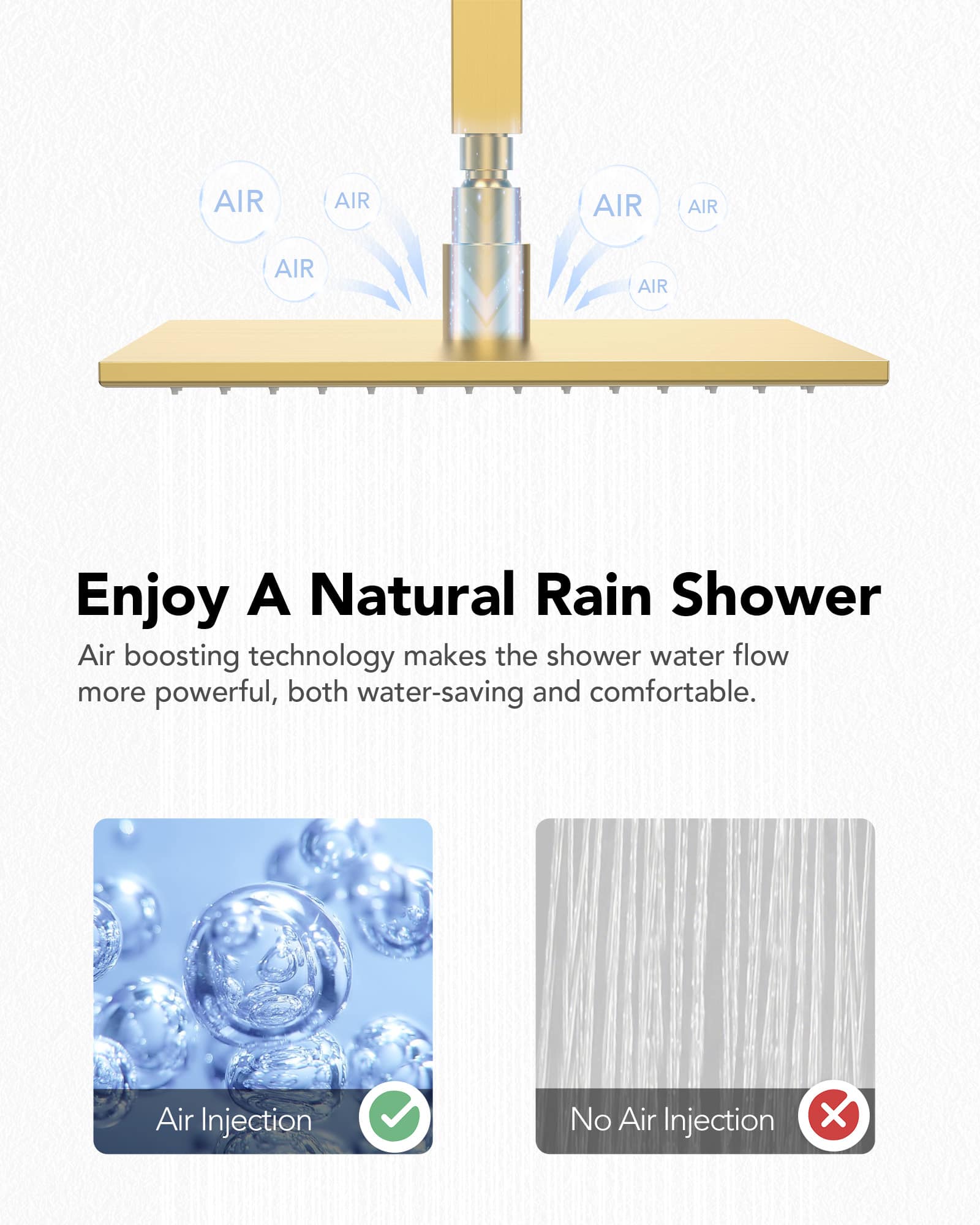 EVERSTEIN SFS-1071-GD12 Showerhead-Bar-Panels - View #6