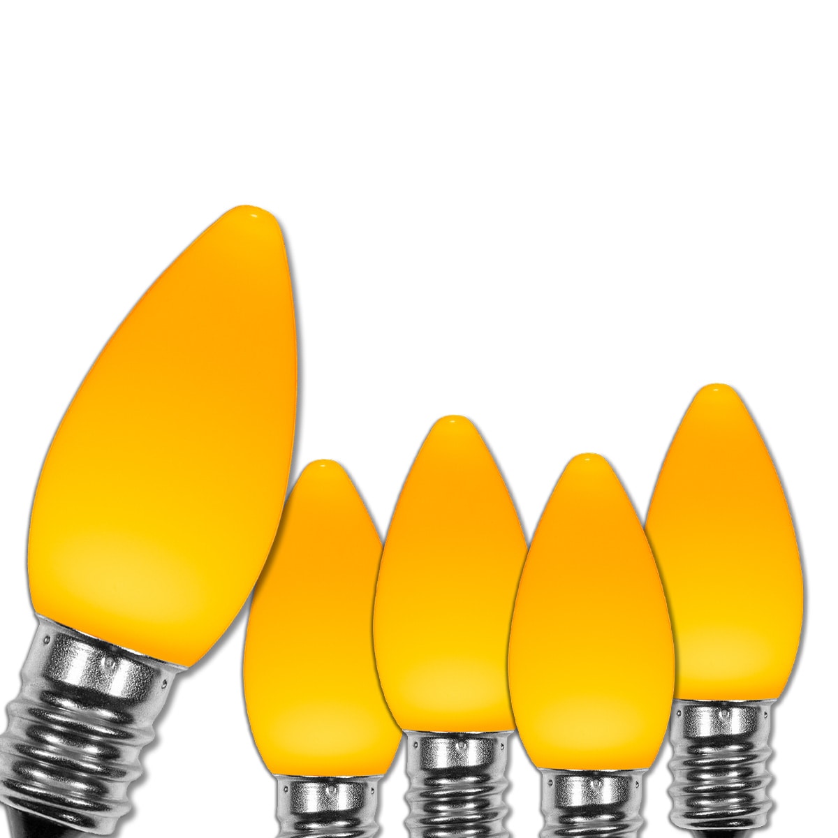 Wintergreen Lighting OptiCore Gold LED C7 String Light Bulbs in the String  Light Bulbs  Fuses department at