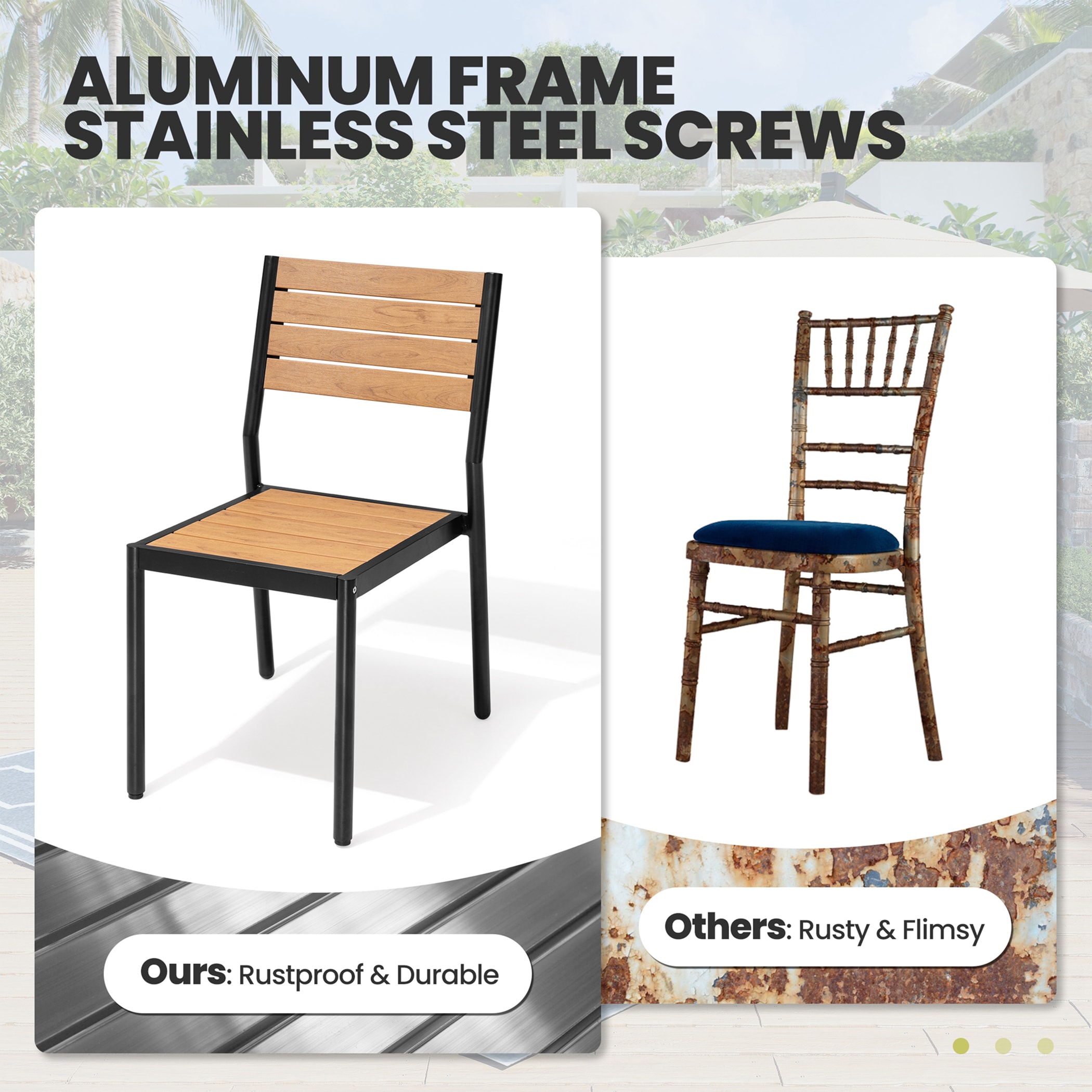 Crestlive Products CL-DC037BRN-2 Patio-Chairs - View #9