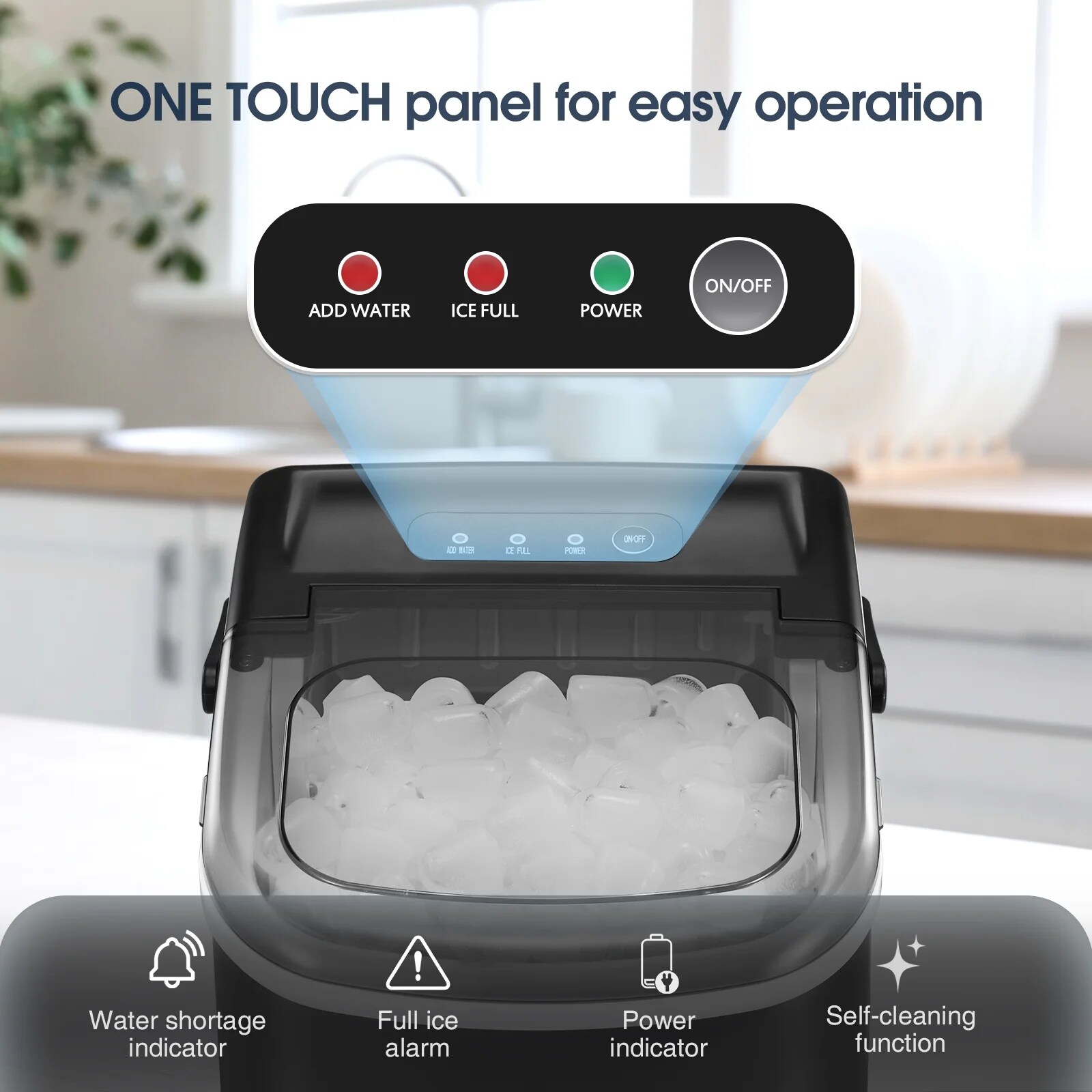 Antarctic Star Z5812H-BLACK Commercial-Ice-Makers - View #3