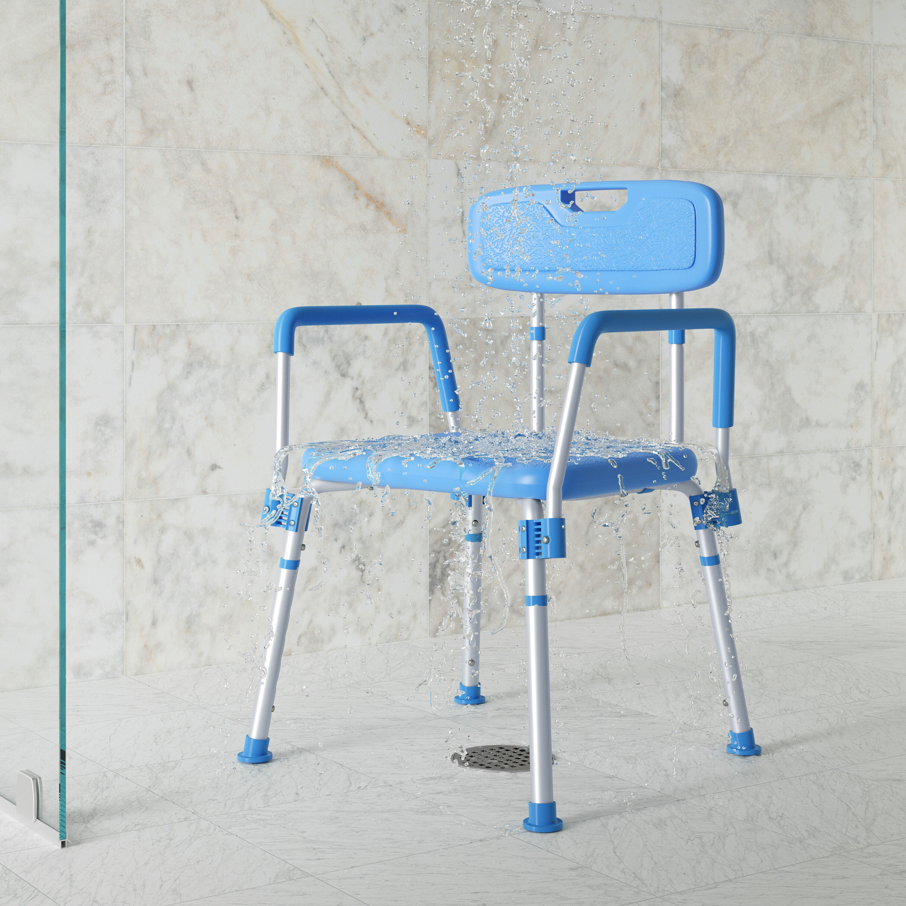 Flash Furniture 196861160424 Bath-Safety-Seats-Benches - View #2
