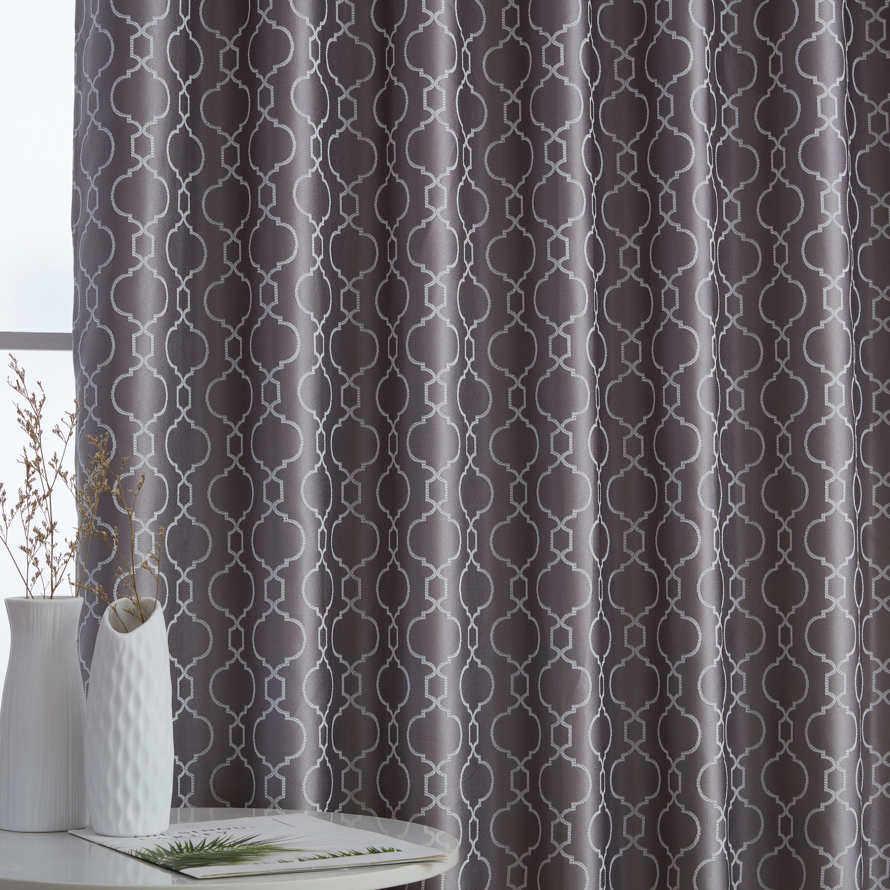 HLC.me FRKLNBLKT-GRY63 curtains - View #5