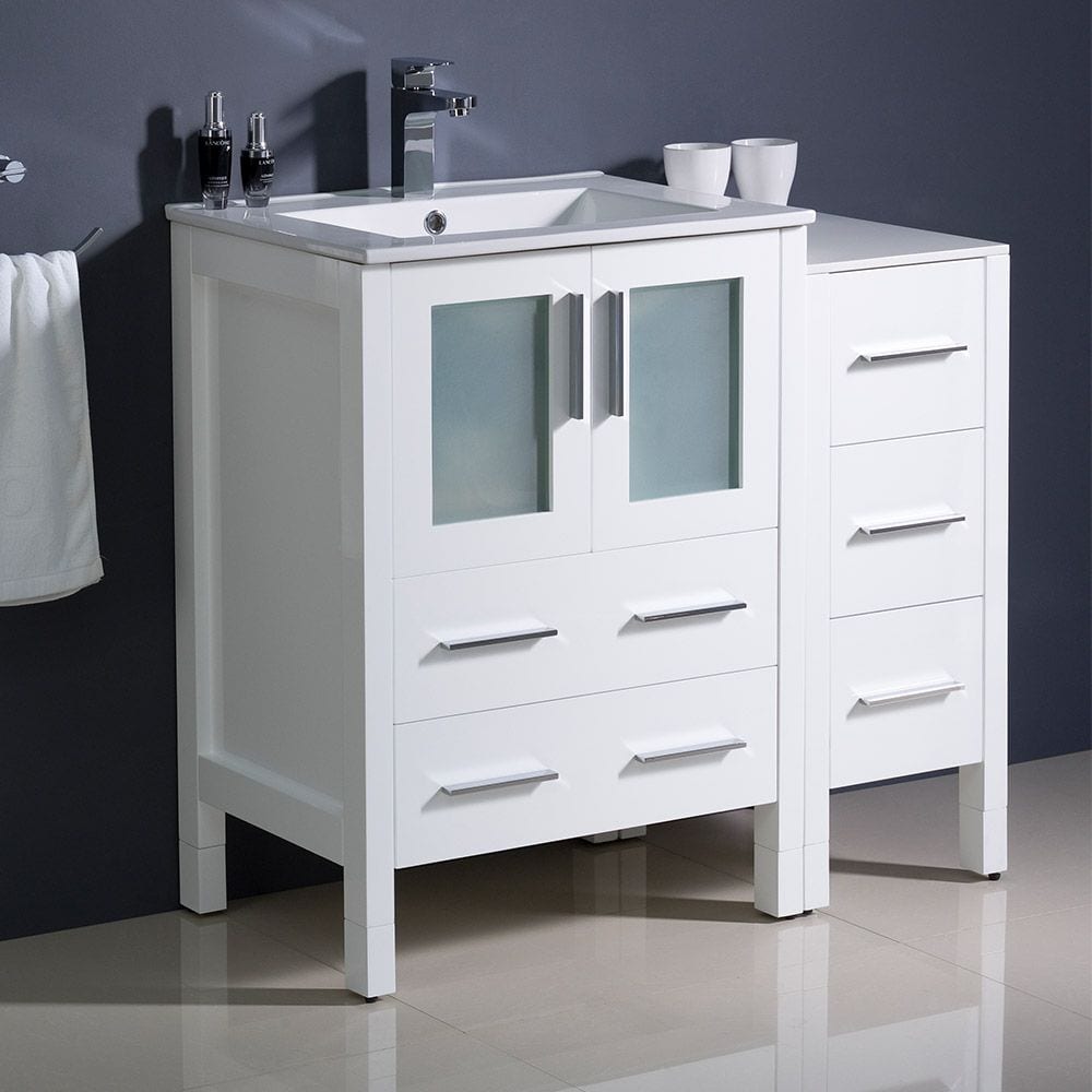 Fresca FCB62-2412WH vanities - View #6