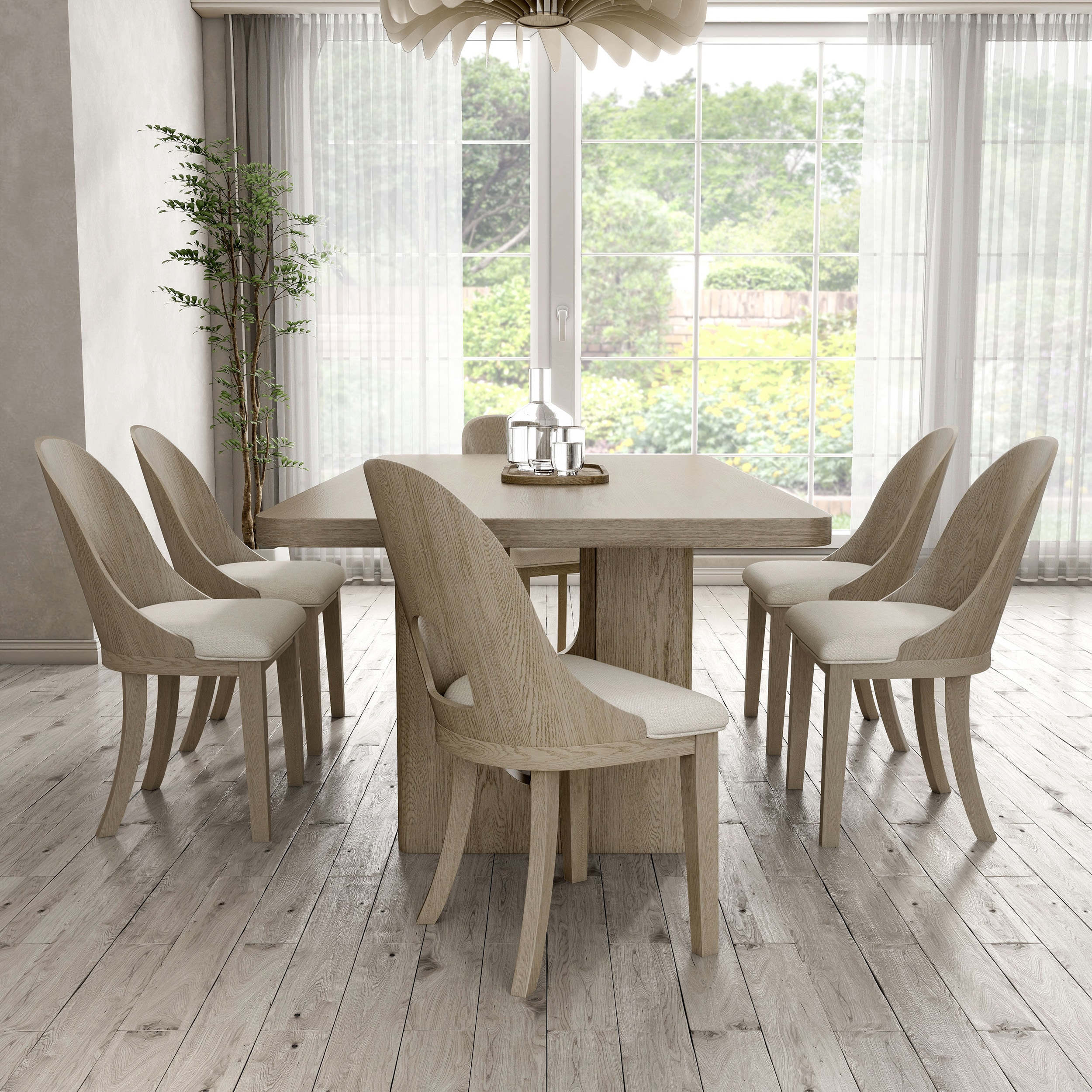 Furniture of America IDF-39004AKT7PC Dining-Sets - View #6