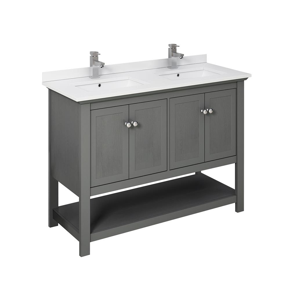Fresca FCB2348VG-D-CWH-U Bath-Vanity-Combo - View #2