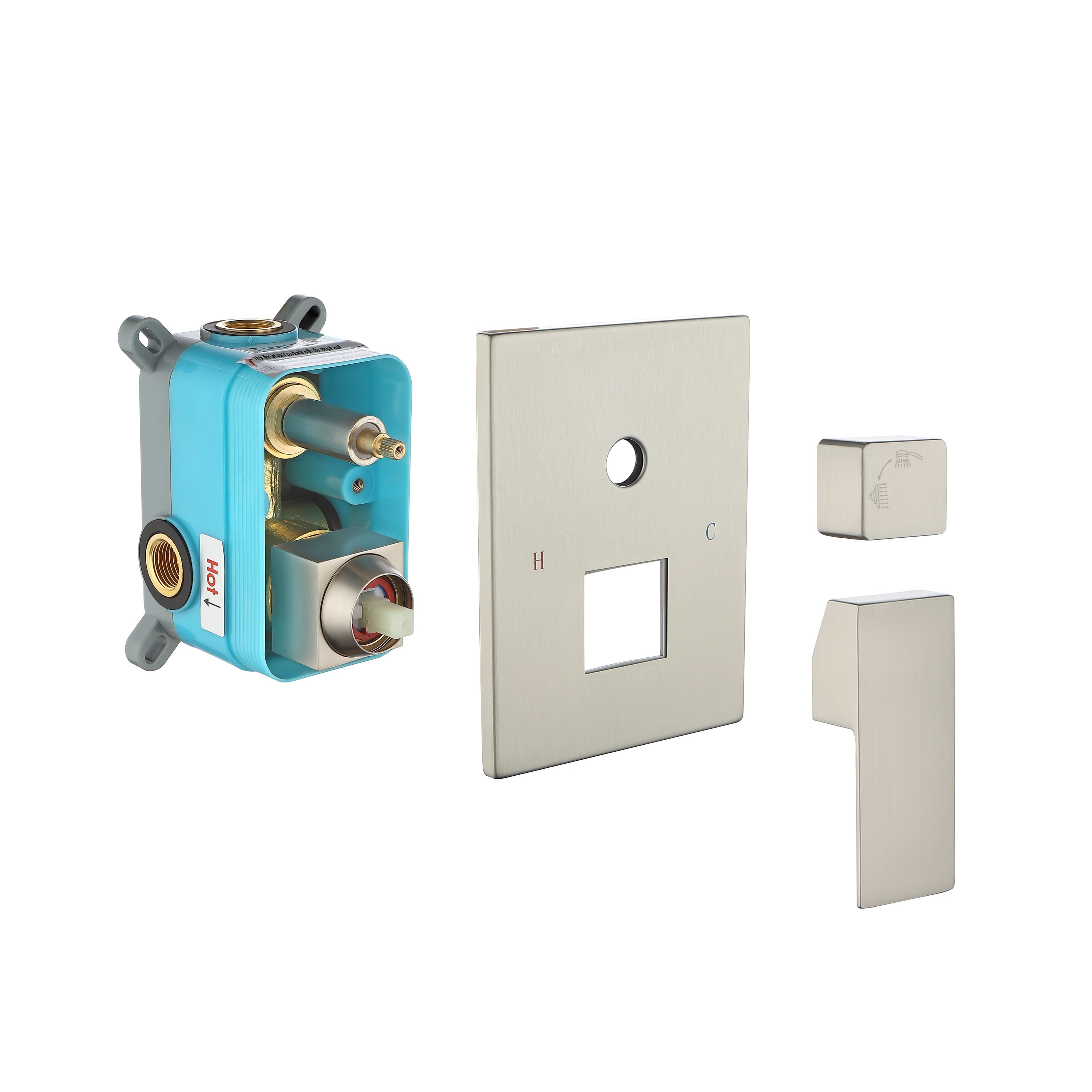WELLFOR DTG-808S12MB Tub-Shower-Faucets - View #4