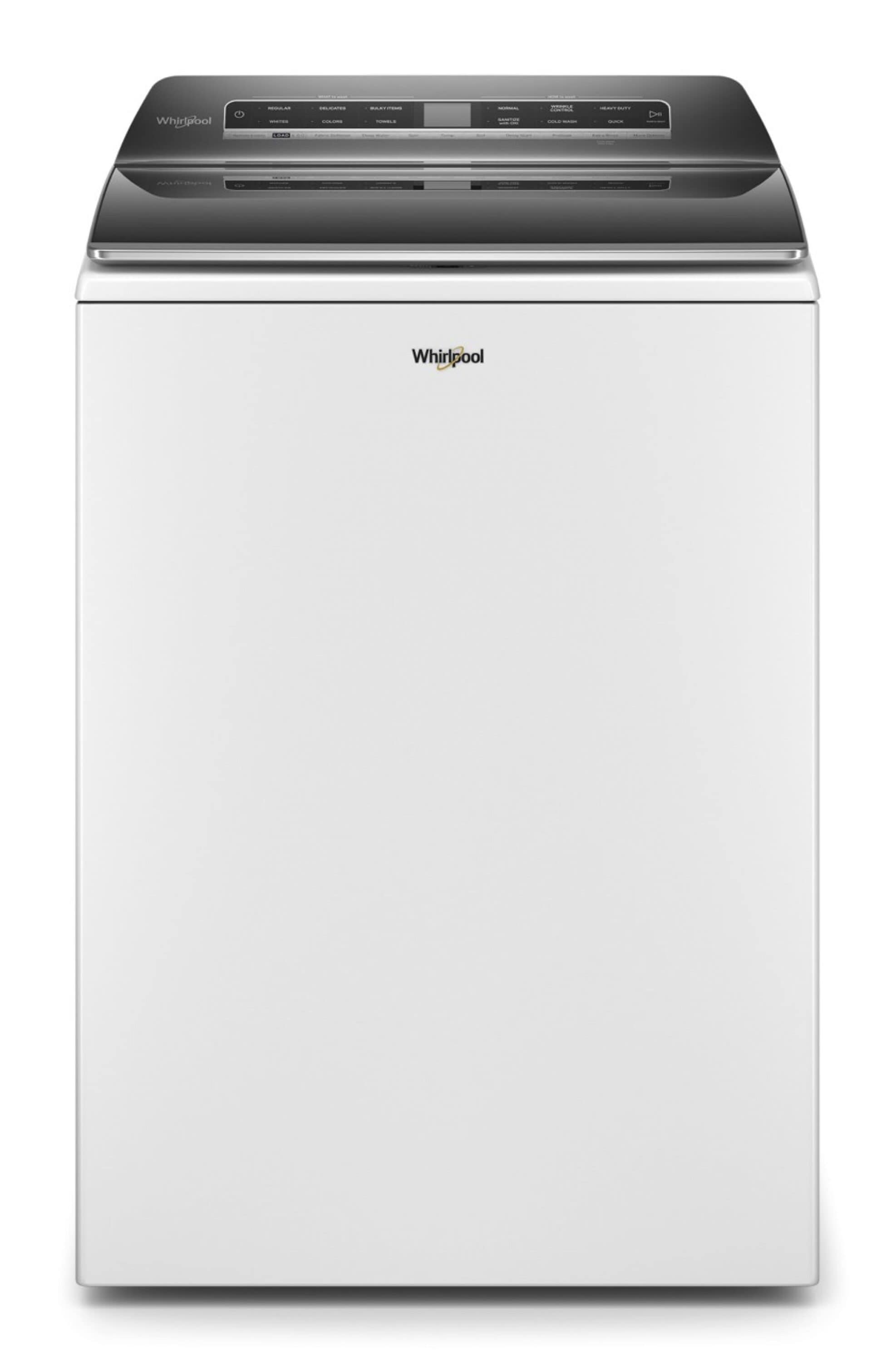 Whirlpool 3.5-cu ft High Efficiency Agitator Top-Load Washer (White) in the  Top-Load Washers department at