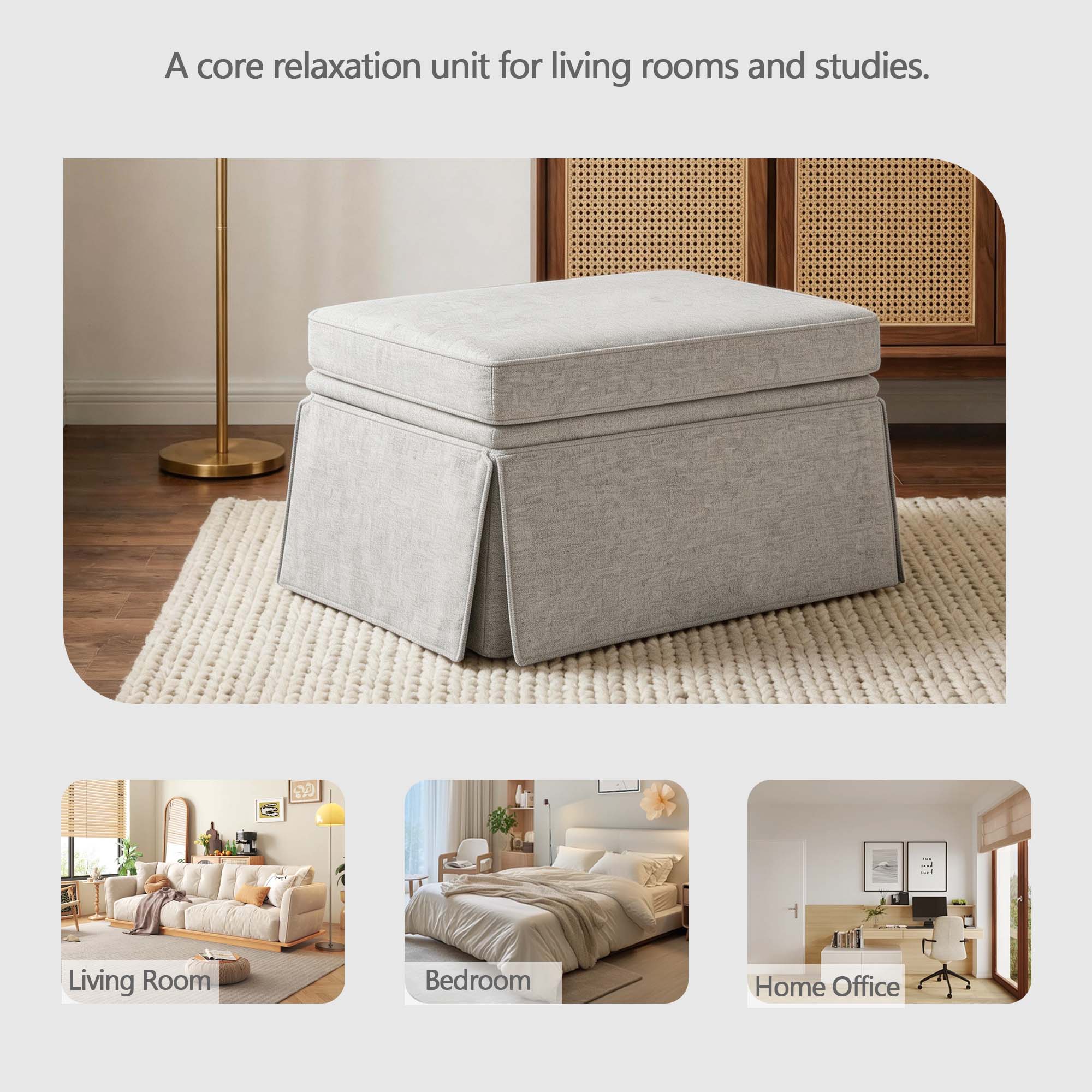 Dreamsidea LS-CH0073S-C-A G-OT Indoor-Ottomans - View #6