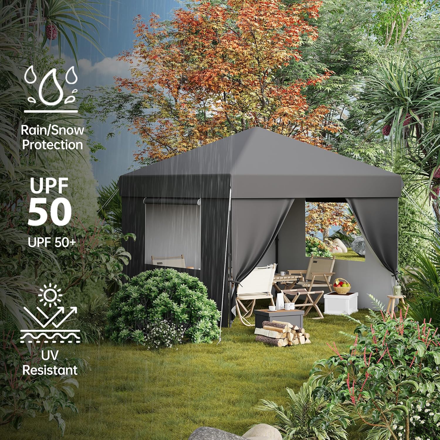 Qeetex CANOPY-10B7ZZQ3 Carport-Covers - View #5