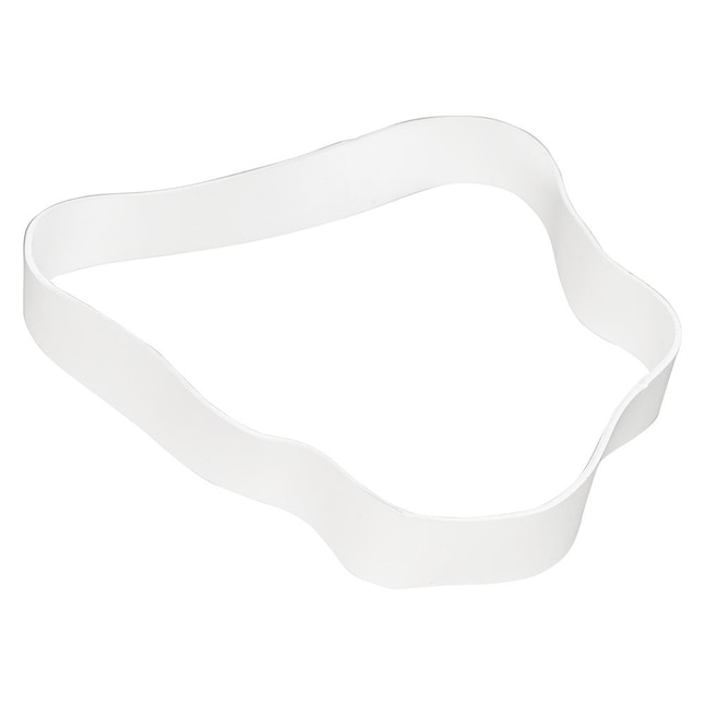 JAM Paper White Rubber Bands, #107, 50/Pack in the Clips