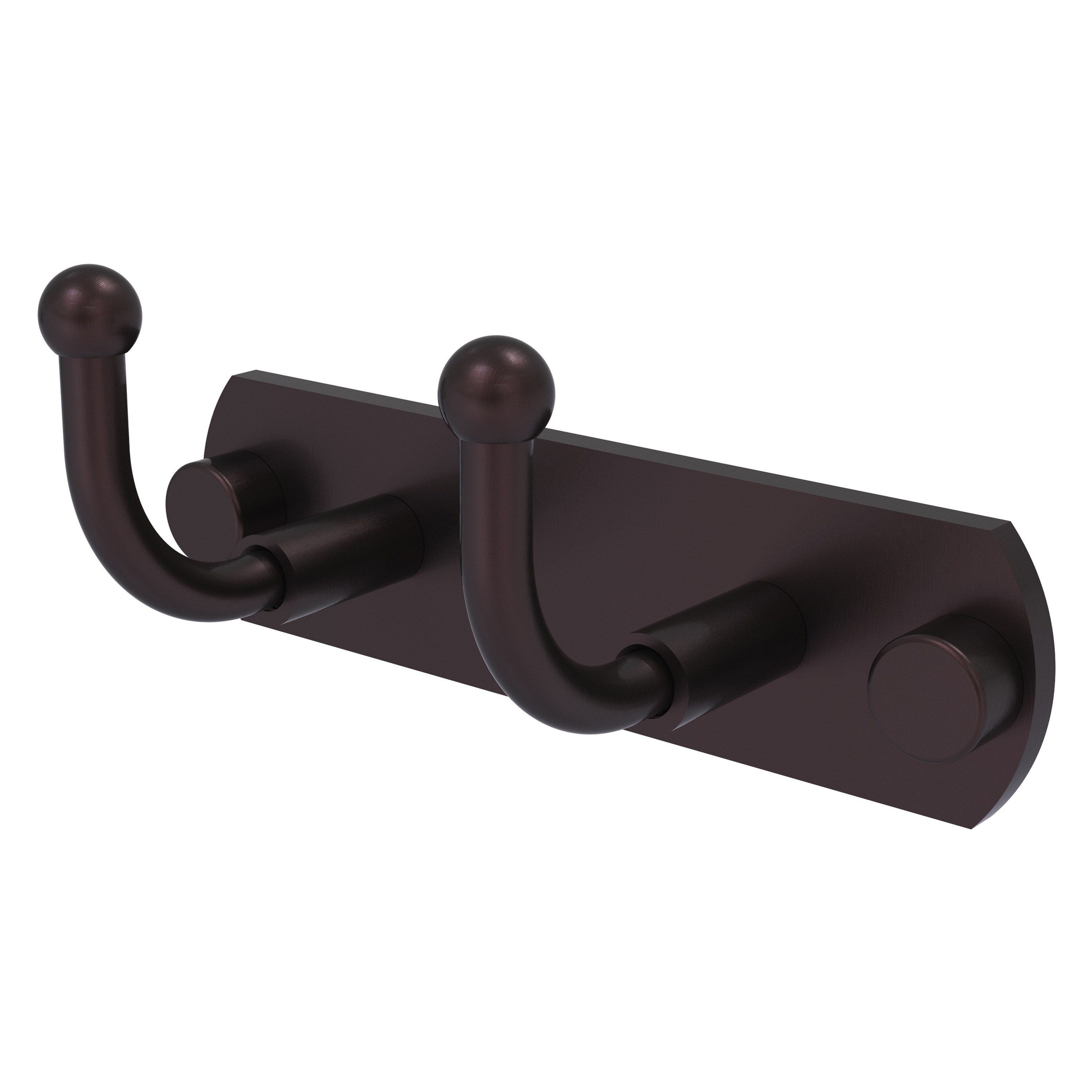 Allied Brass 1020-2-ABZ Skyline Antique Bronze Double -Hook Wall mount Towel Hook