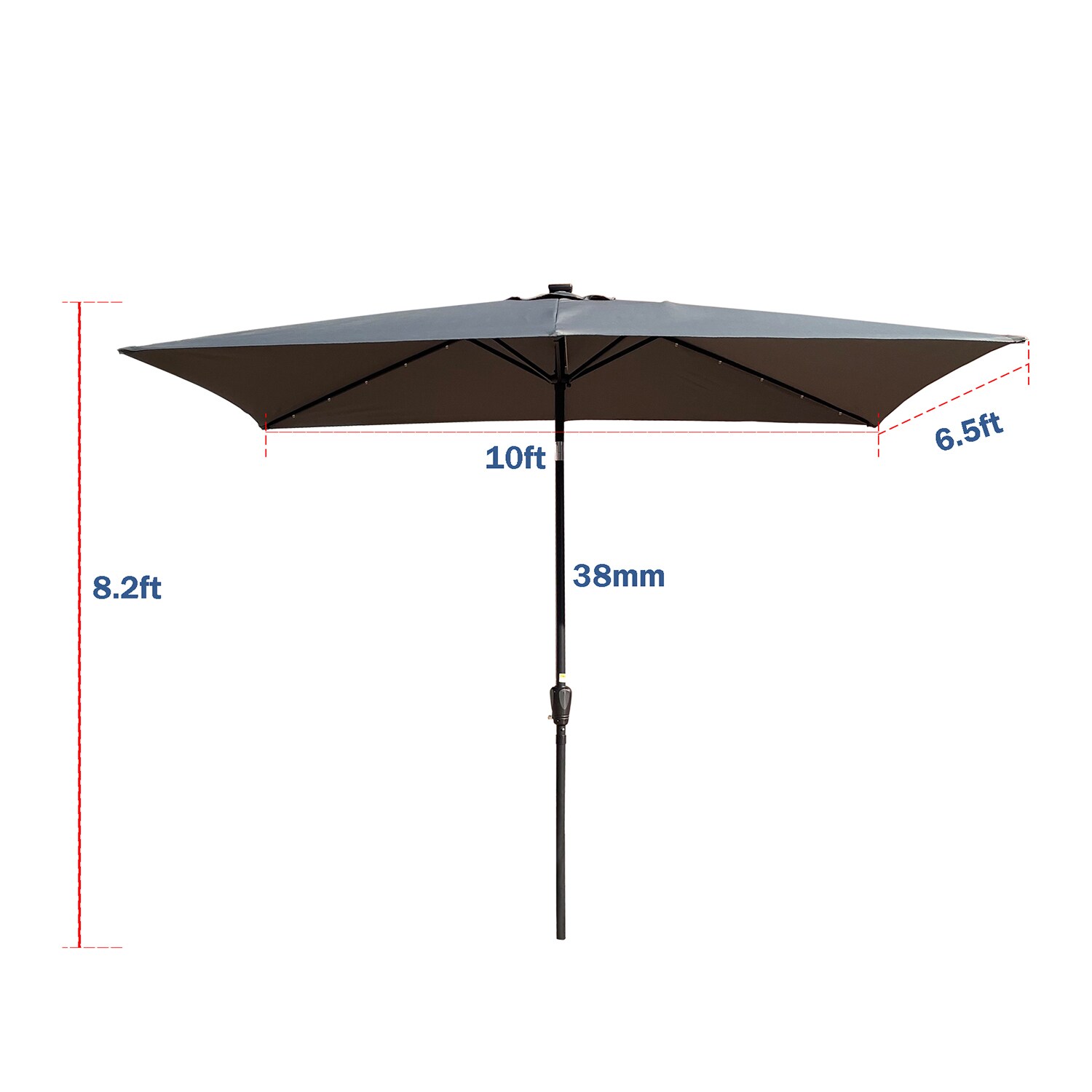 SINOFURN SYA810034RD Umbrellas-2 - View #6
