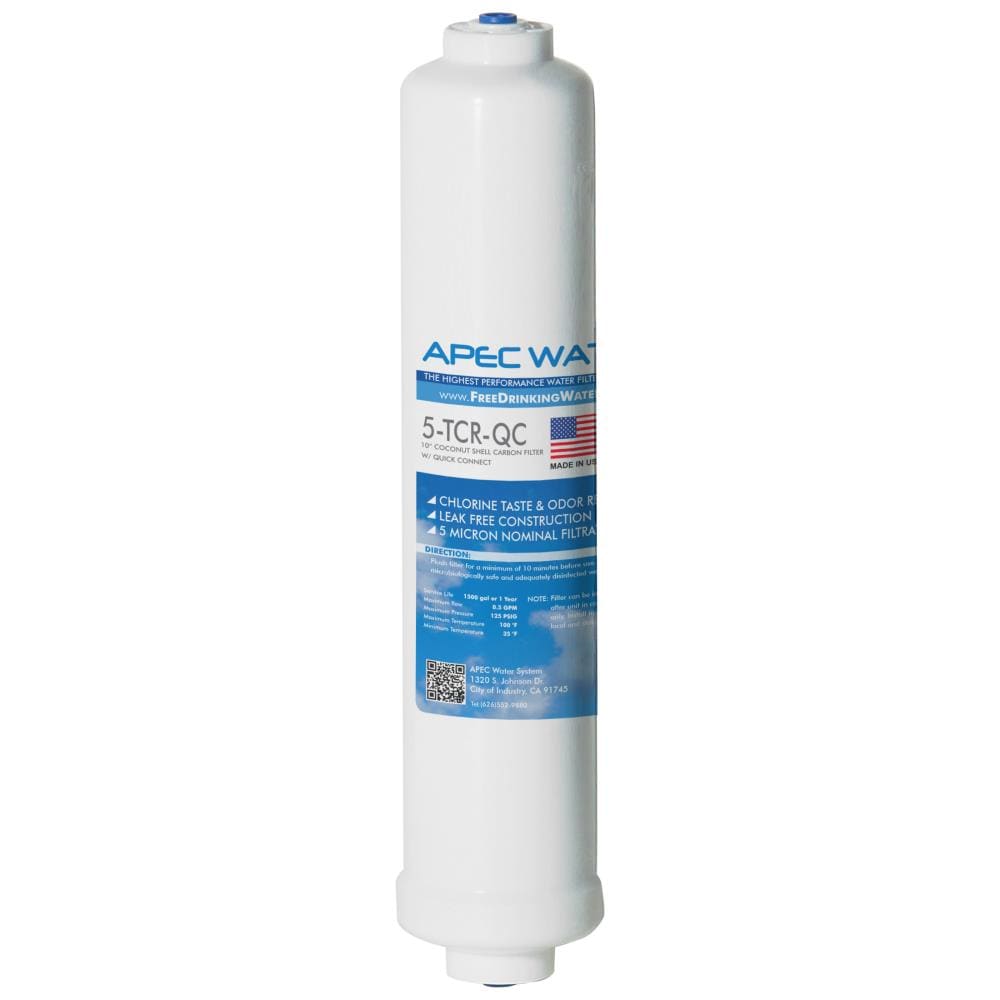 APEC Water 5-TCR-QC ULTIMATE 5-TCR-QC Under Sink 12-Months Replacement Filter