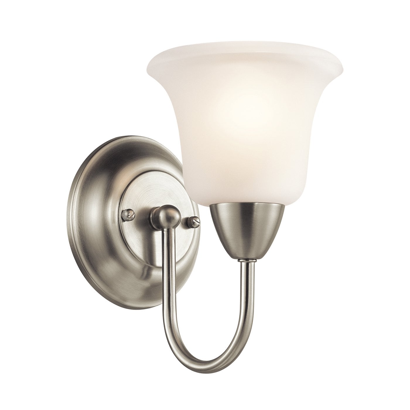 Kichler 45881NI Nicholson 6-in 1 -Light Brushed Nickel Transitional Vanity light