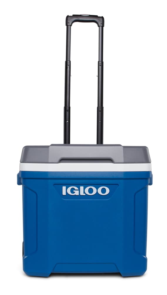 Igloo Blue 30-Quart Wheeled Insulated Chest Cooler at
