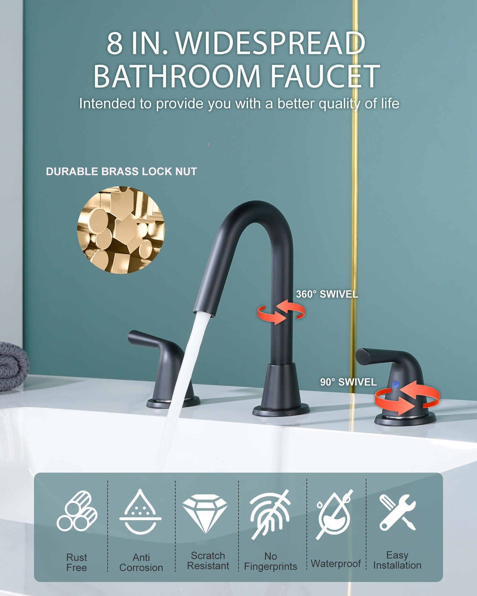 WOWOW 2325500B Lavatory-Faucets - View #4