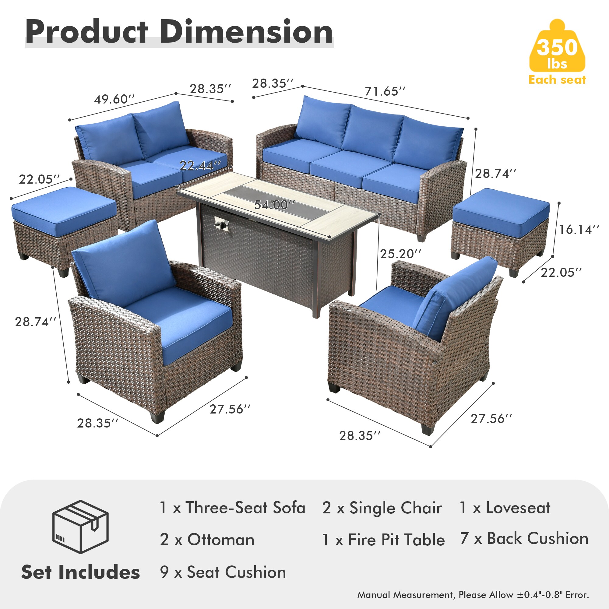 Ovios RFP5PR706 Patio-Conversation-Sets - View #8