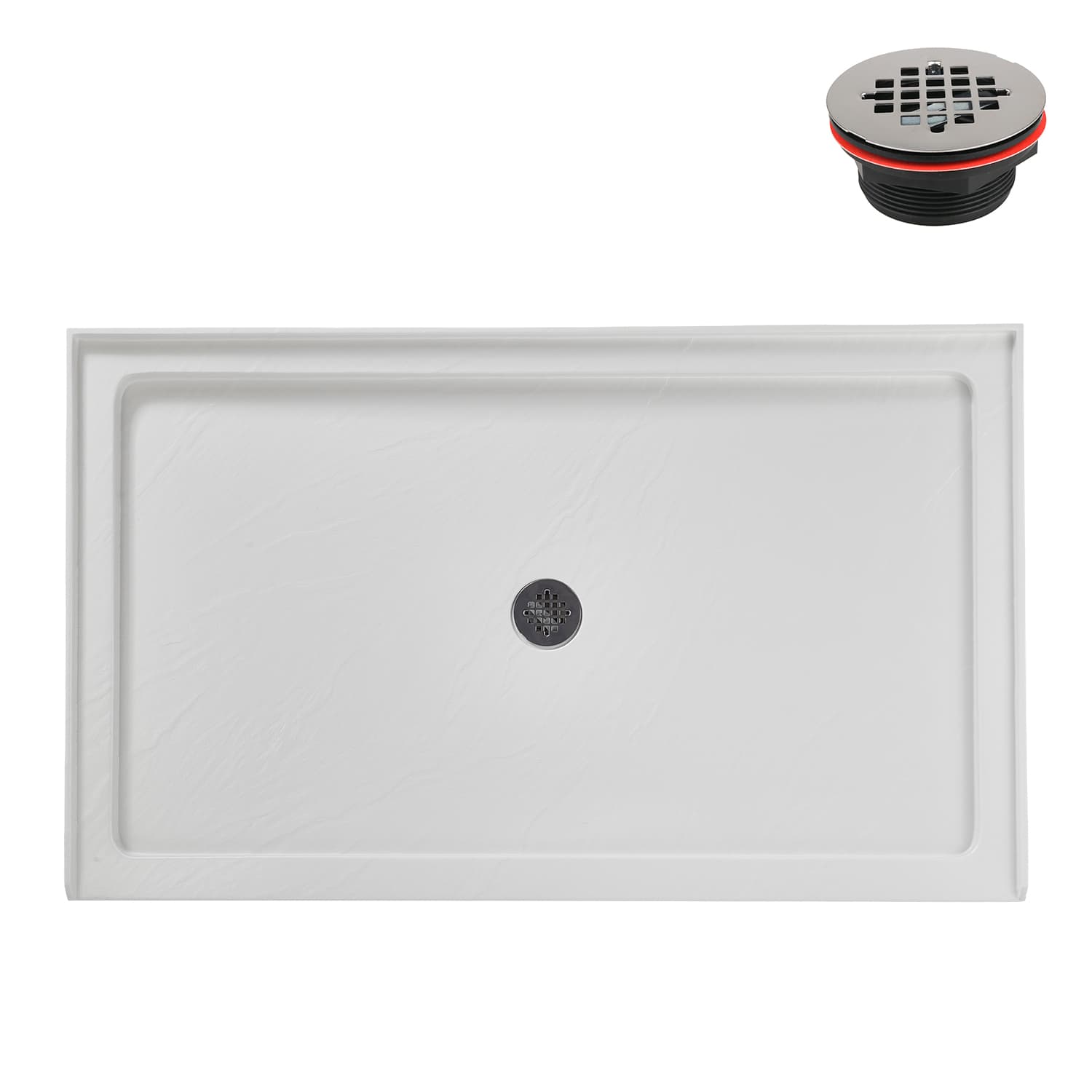 Streamline NTM-636-60WH-AL Shower-Floors - View #11