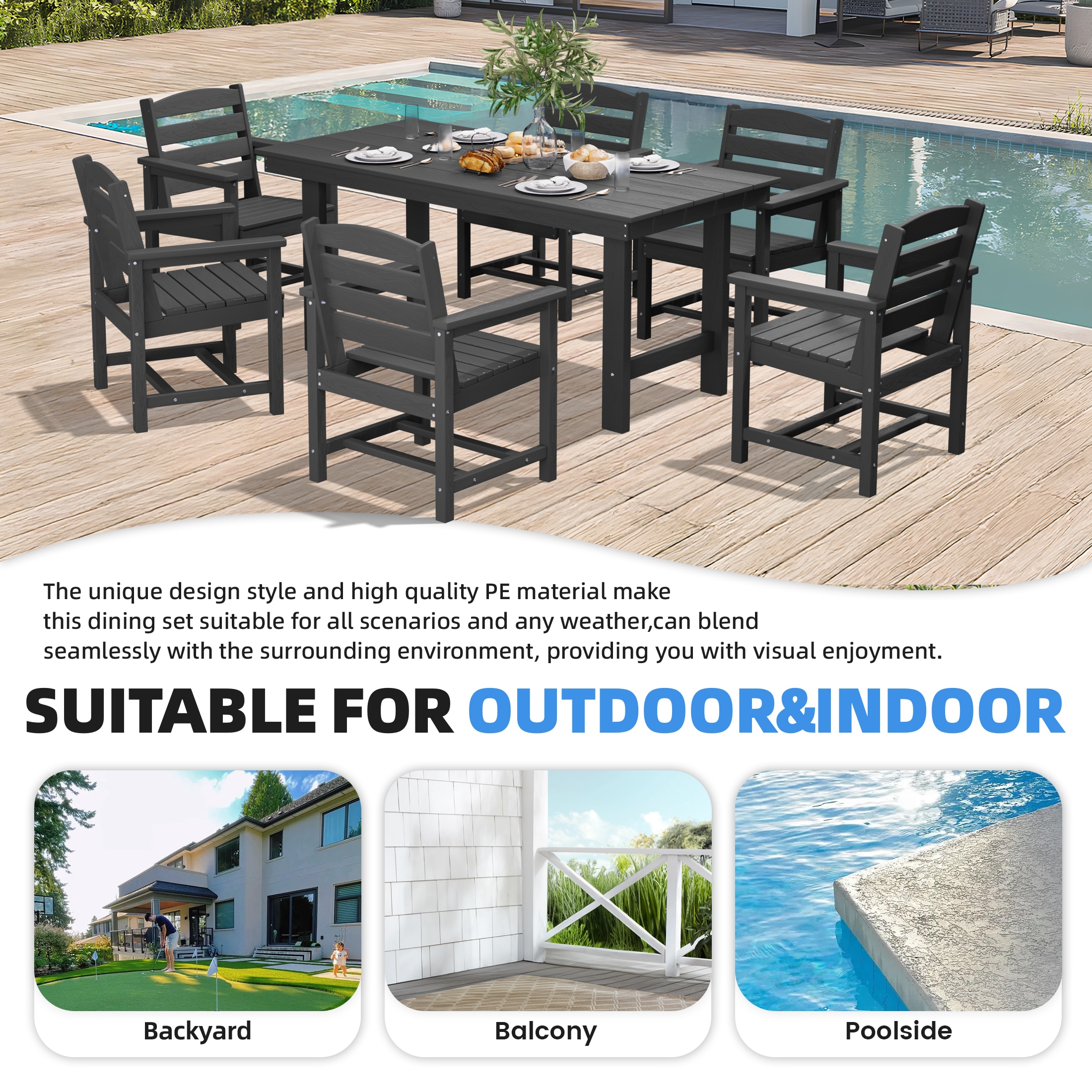 JEAREY PEJYCZY07-GY Patio-Dining-Sets - View #8