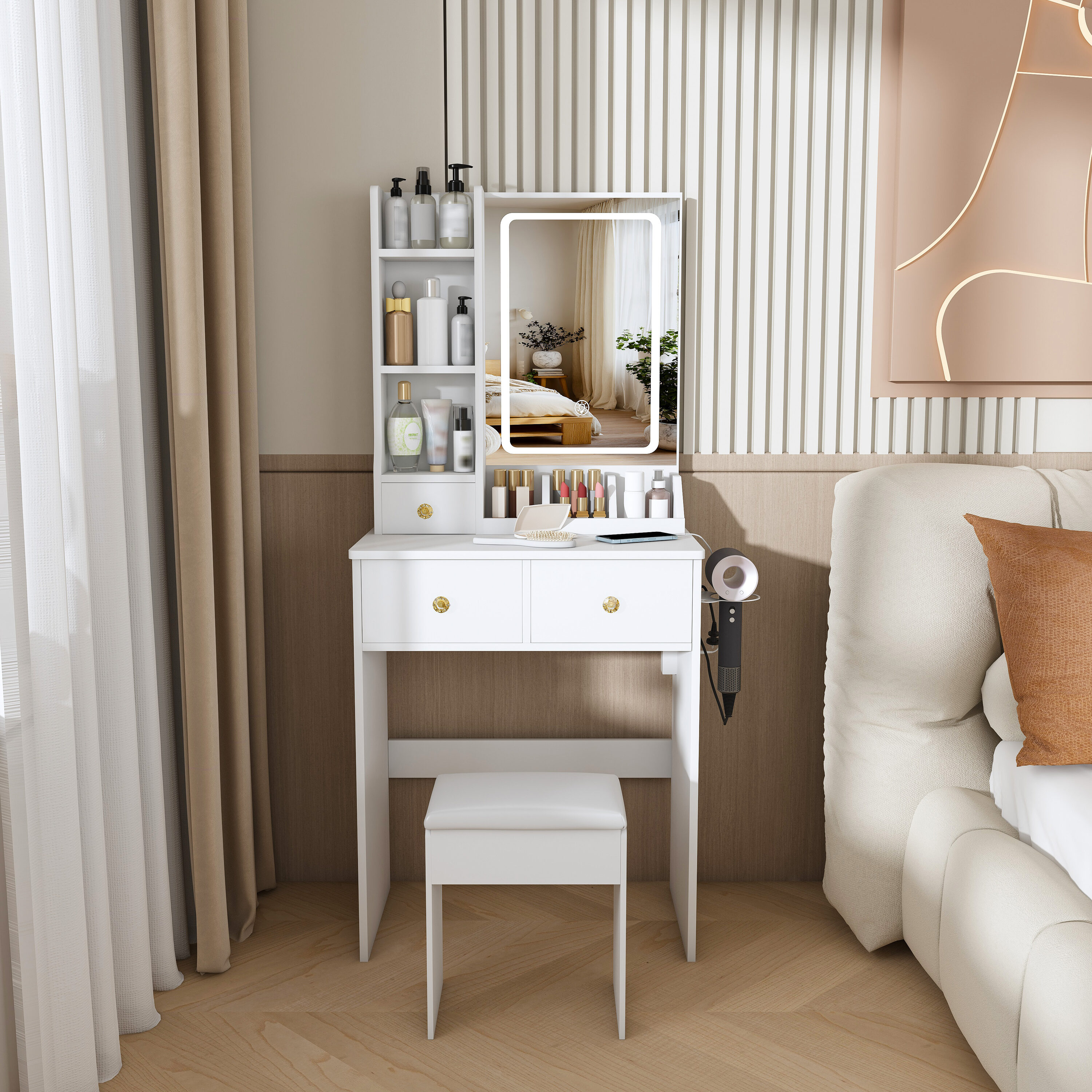 Maocao Hoom JL7P239380 Bedroom-Vanities - View #2